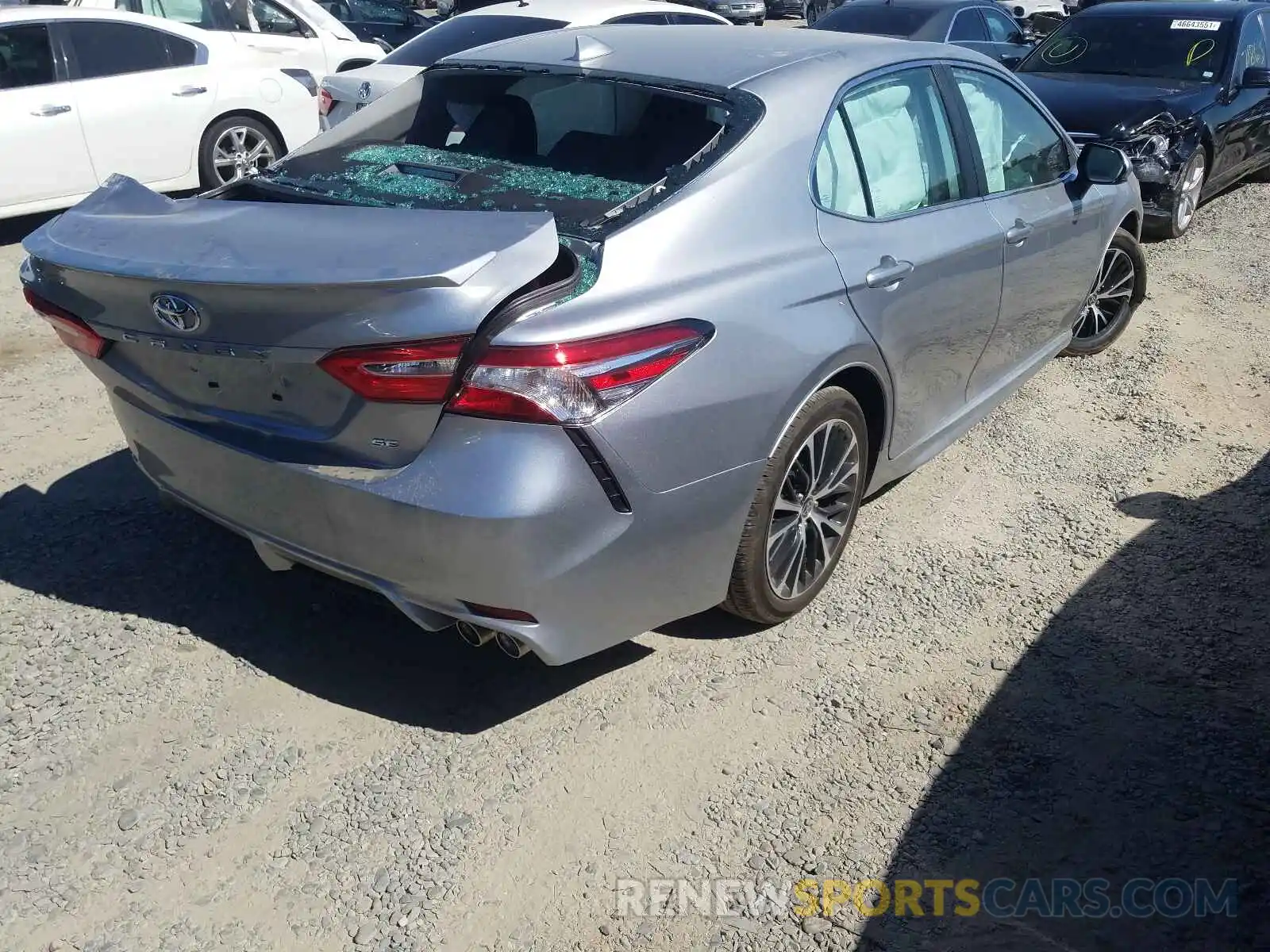 4 Photograph of a damaged car 4T1G11AKXLU502265 TOYOTA CAMRY 2020