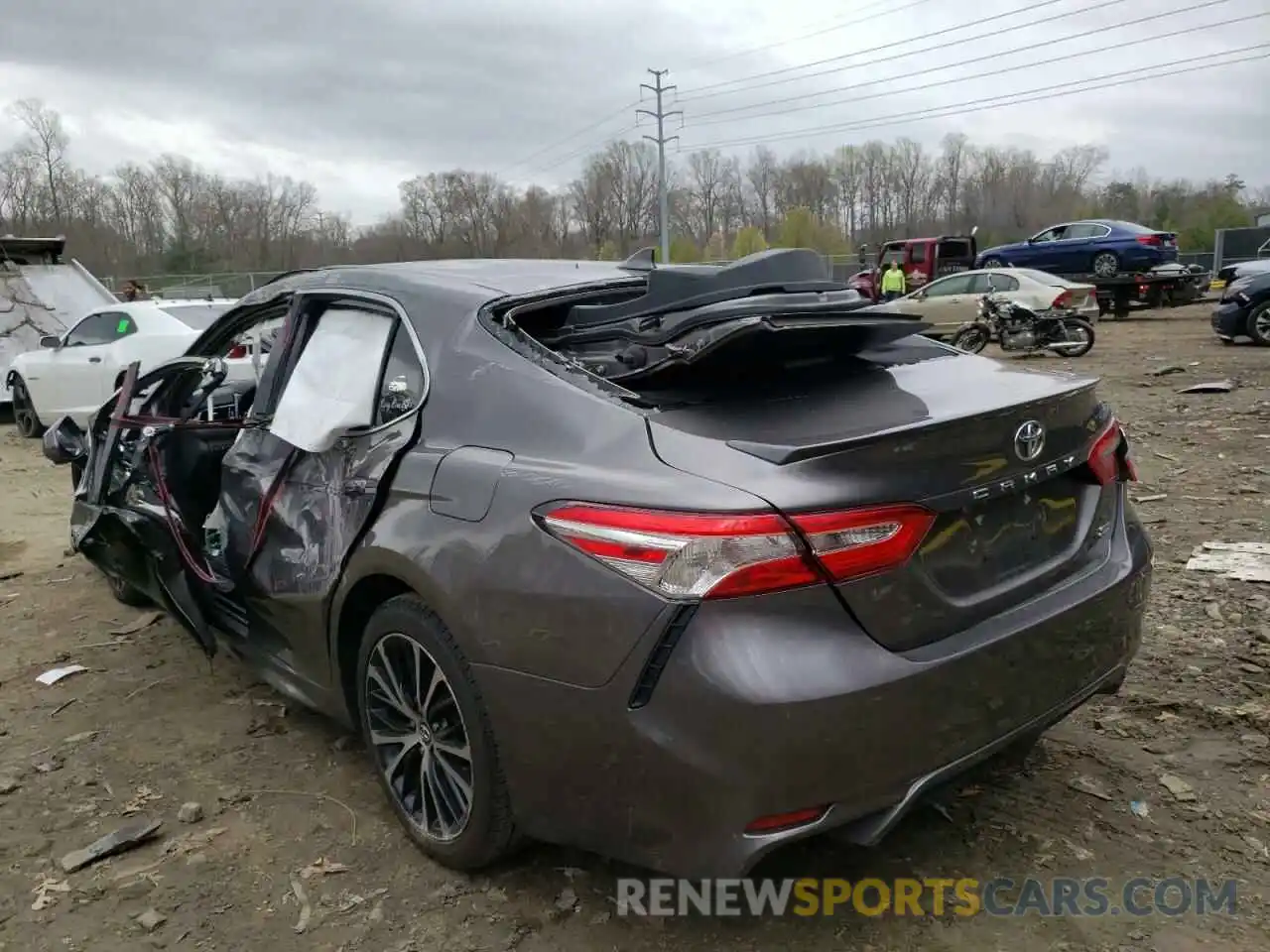 3 Photograph of a damaged car 4T1G11AKXLU873944 TOYOTA CAMRY 2020