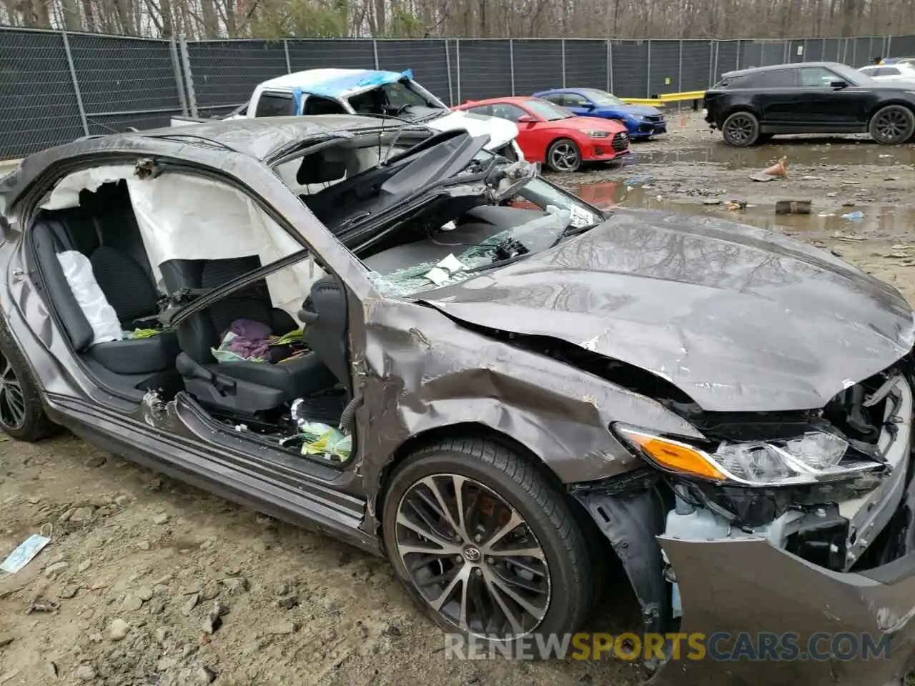 9 Photograph of a damaged car 4T1G11AKXLU873944 TOYOTA CAMRY 2020