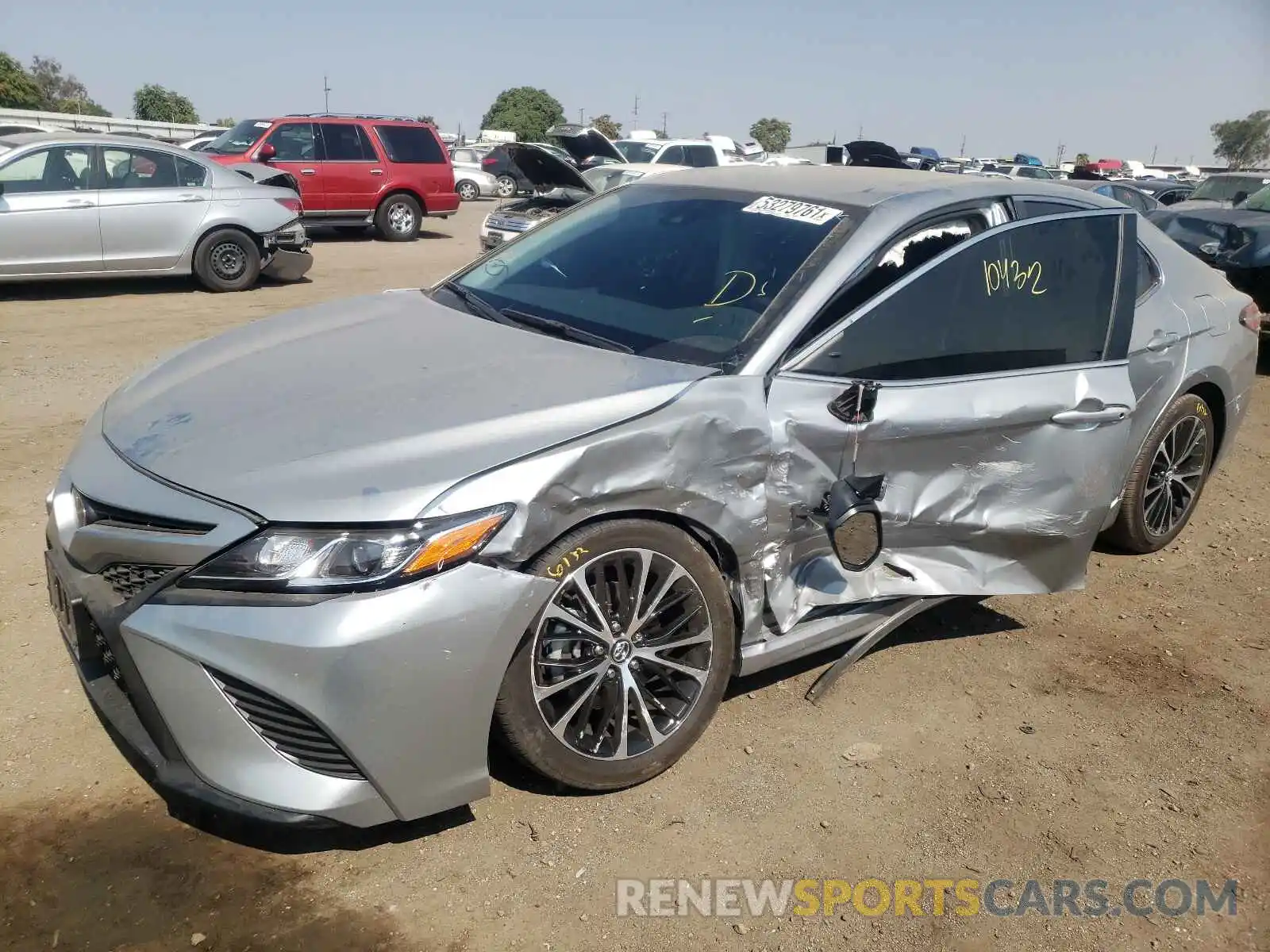 9 Photograph of a damaged car 4T1G11AKXLU875872 TOYOTA CAMRY 2020