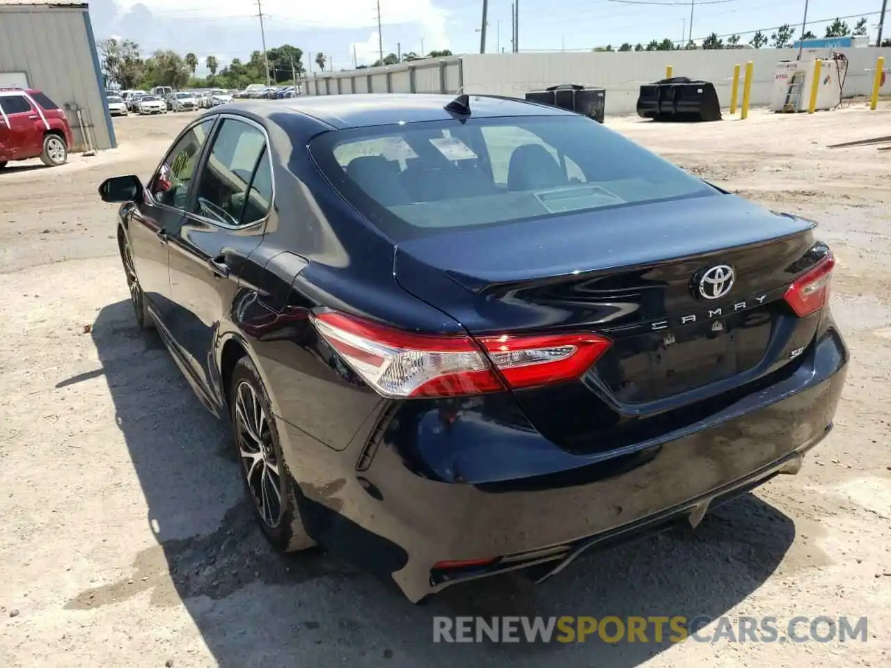 3 Photograph of a damaged car 4T1G11AKXLU877833 TOYOTA CAMRY 2020