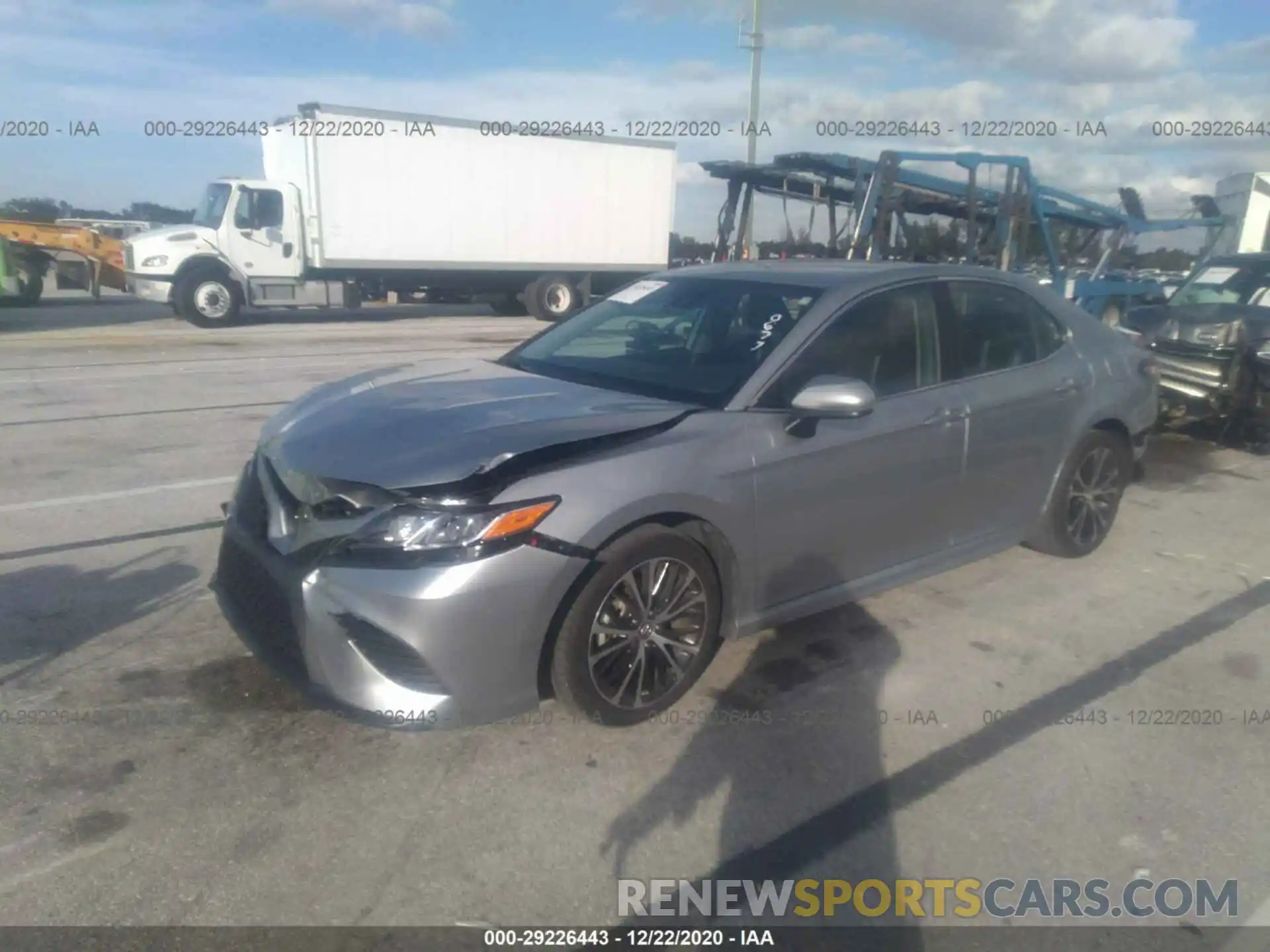 2 Photograph of a damaged car 4T1G11AKXLU890677 TOYOTA CAMRY 2020