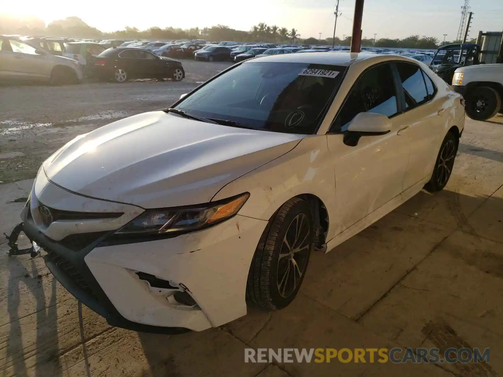 2 Photograph of a damaged car 4T1G11AKXLU893854 TOYOTA CAMRY 2020