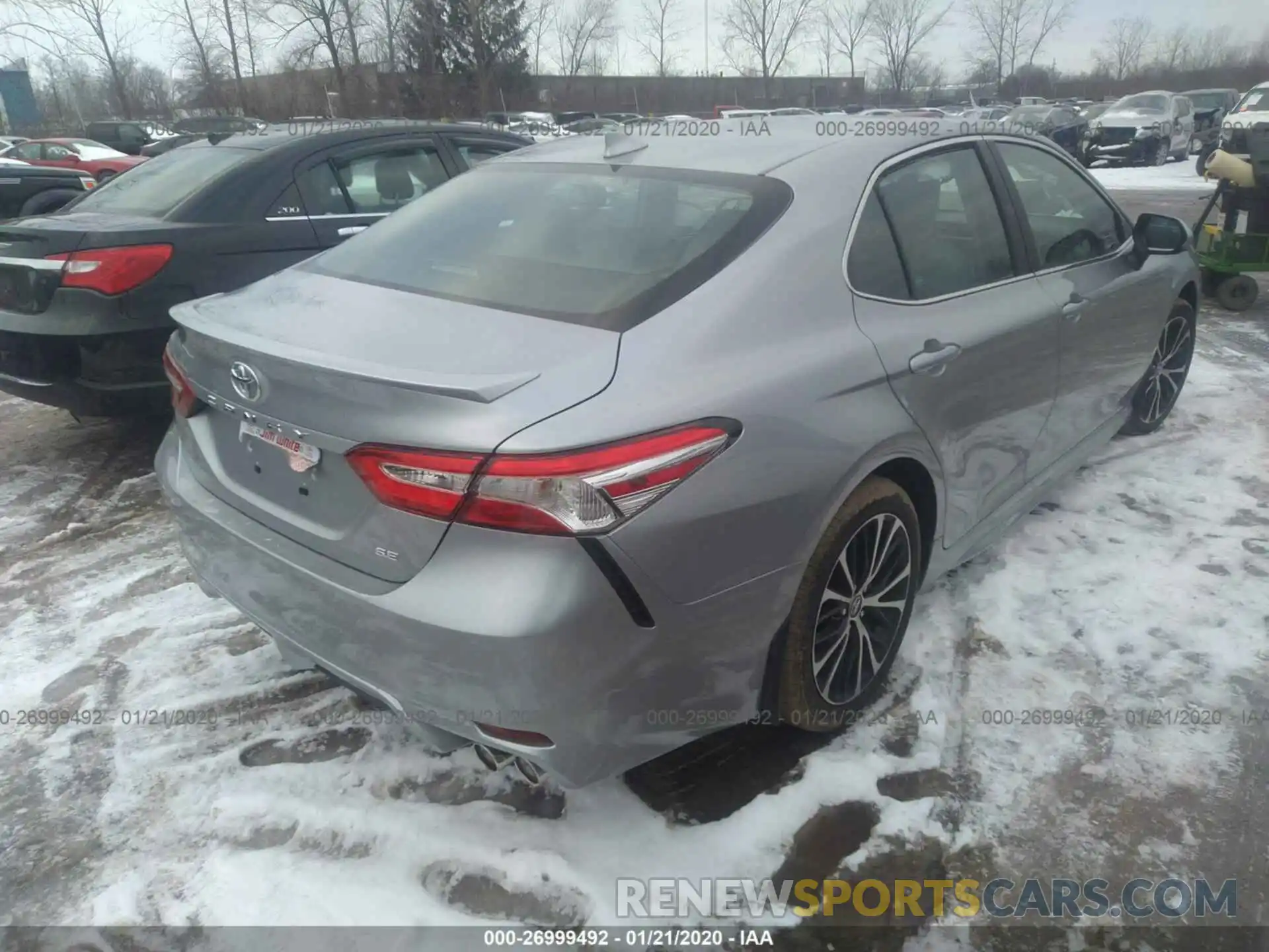 4 Photograph of a damaged car 4T1G11AKXLU899363 TOYOTA CAMRY 2020