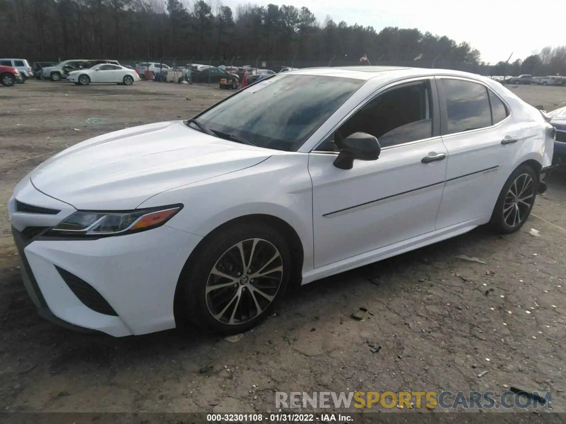 2 Photograph of a damaged car 4T1G11AKXLU900012 TOYOTA CAMRY 2020