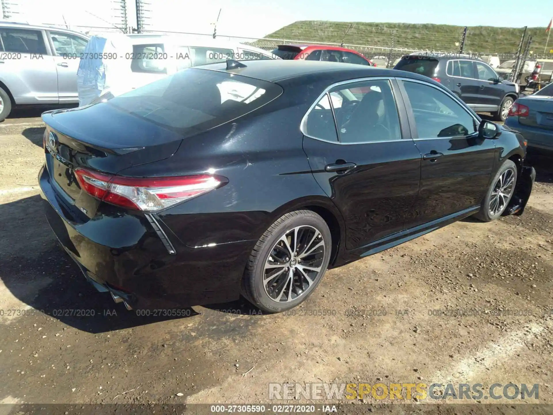 4 Photograph of a damaged car 4T1G11AKXLU900155 TOYOTA CAMRY 2020