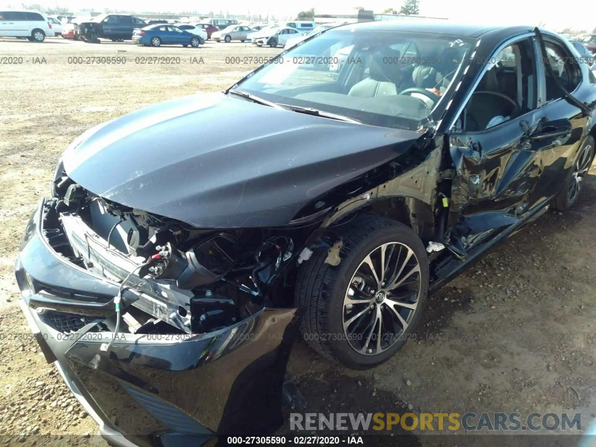 6 Photograph of a damaged car 4T1G11AKXLU900155 TOYOTA CAMRY 2020