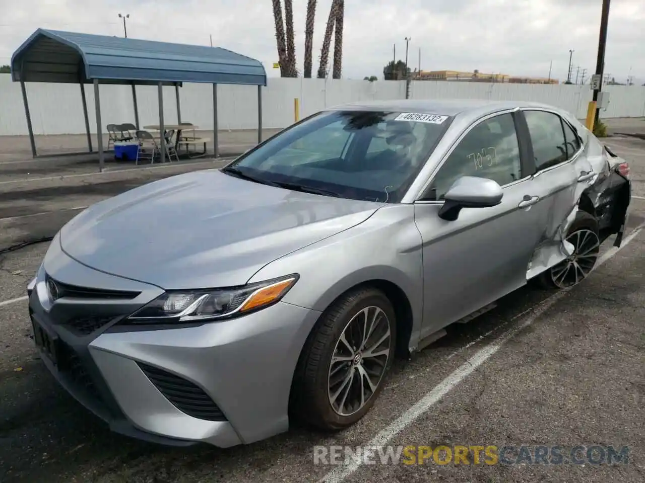 2 Photograph of a damaged car 4T1G11AKXLU902374 TOYOTA CAMRY 2020