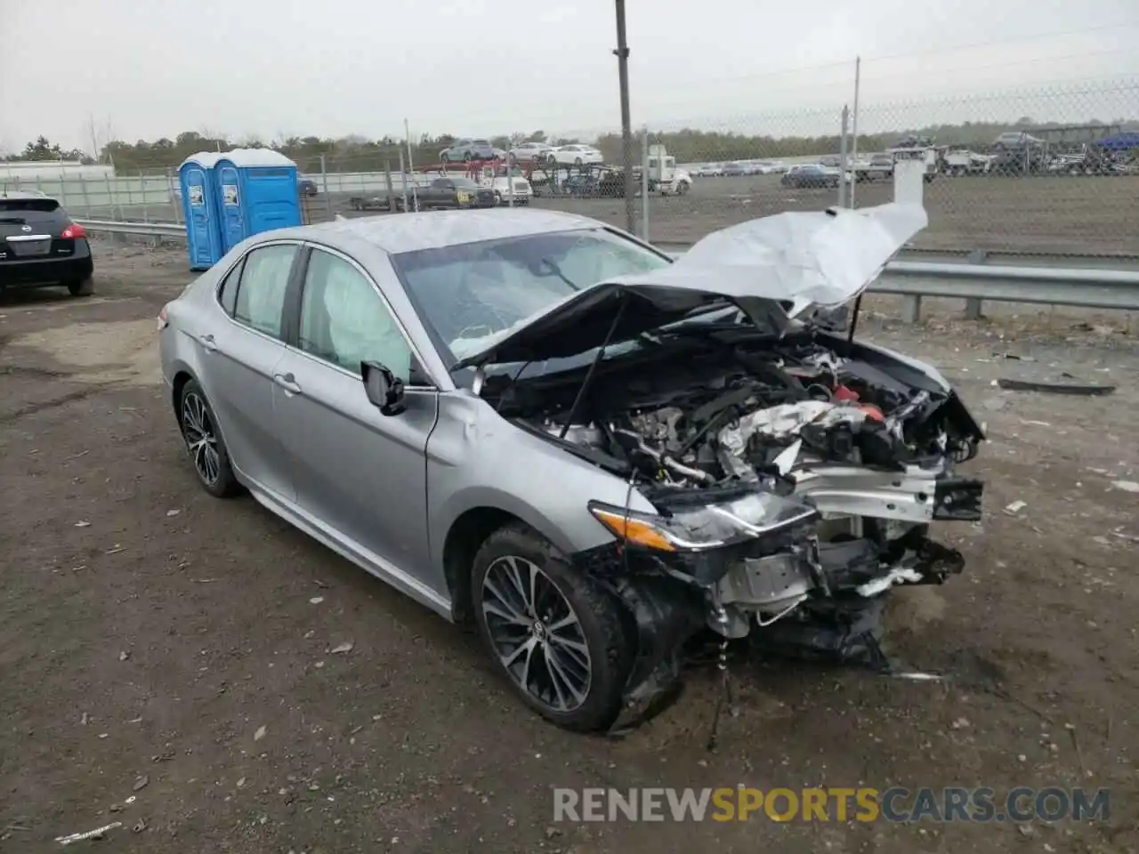 1 Photograph of a damaged car 4T1G11AKXLU904819 TOYOTA CAMRY 2020