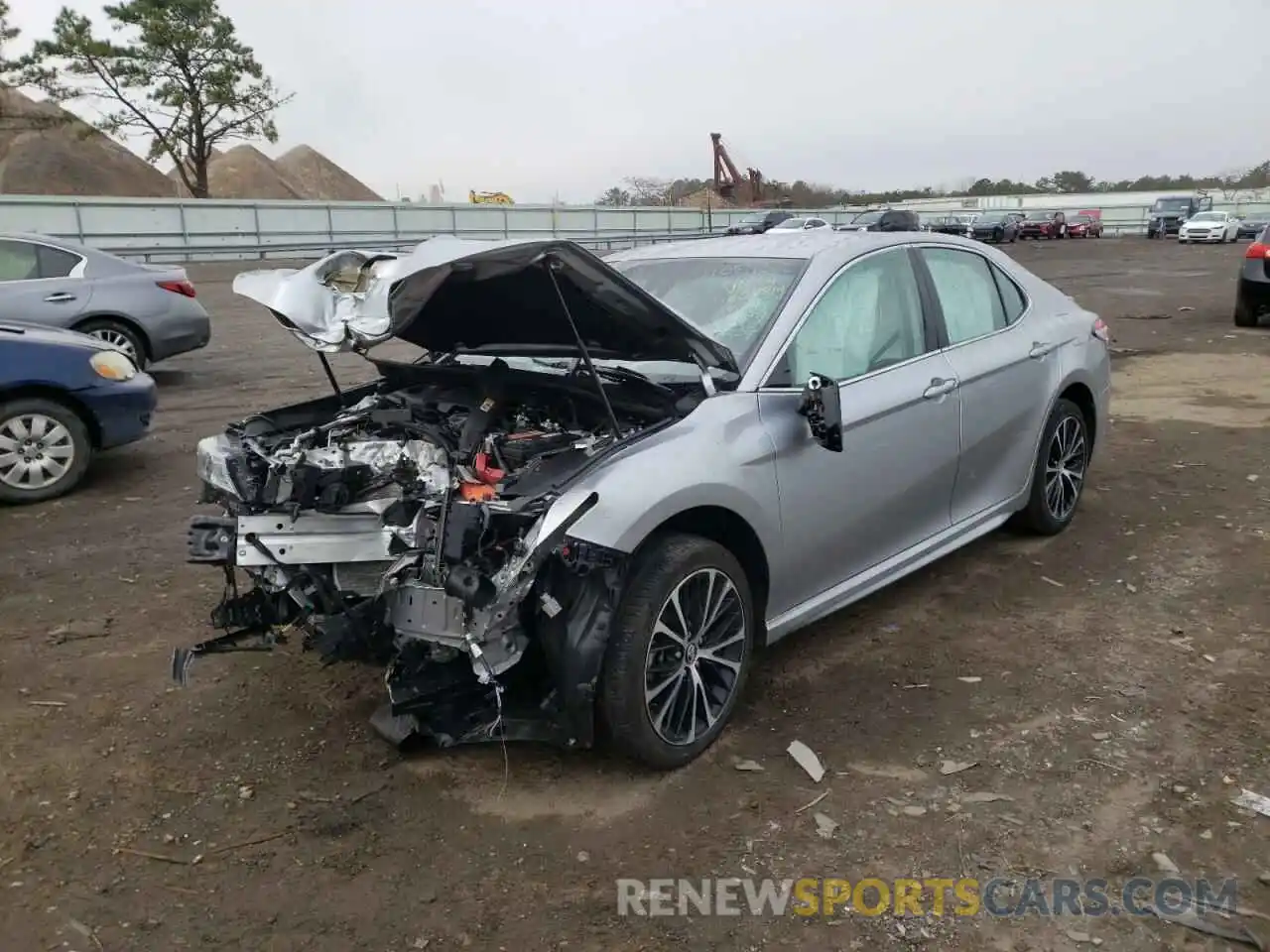 2 Photograph of a damaged car 4T1G11AKXLU904819 TOYOTA CAMRY 2020