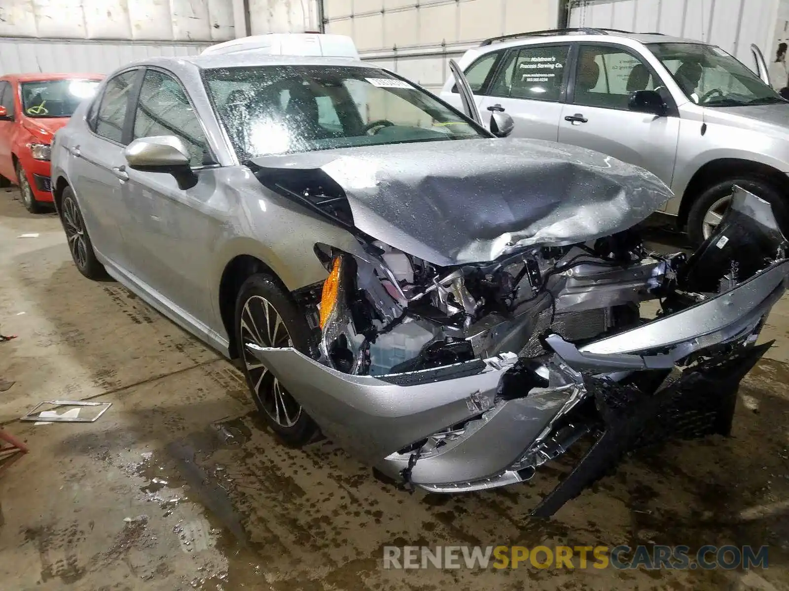 1 Photograph of a damaged car 4T1G11AKXLU907445 TOYOTA CAMRY 2020