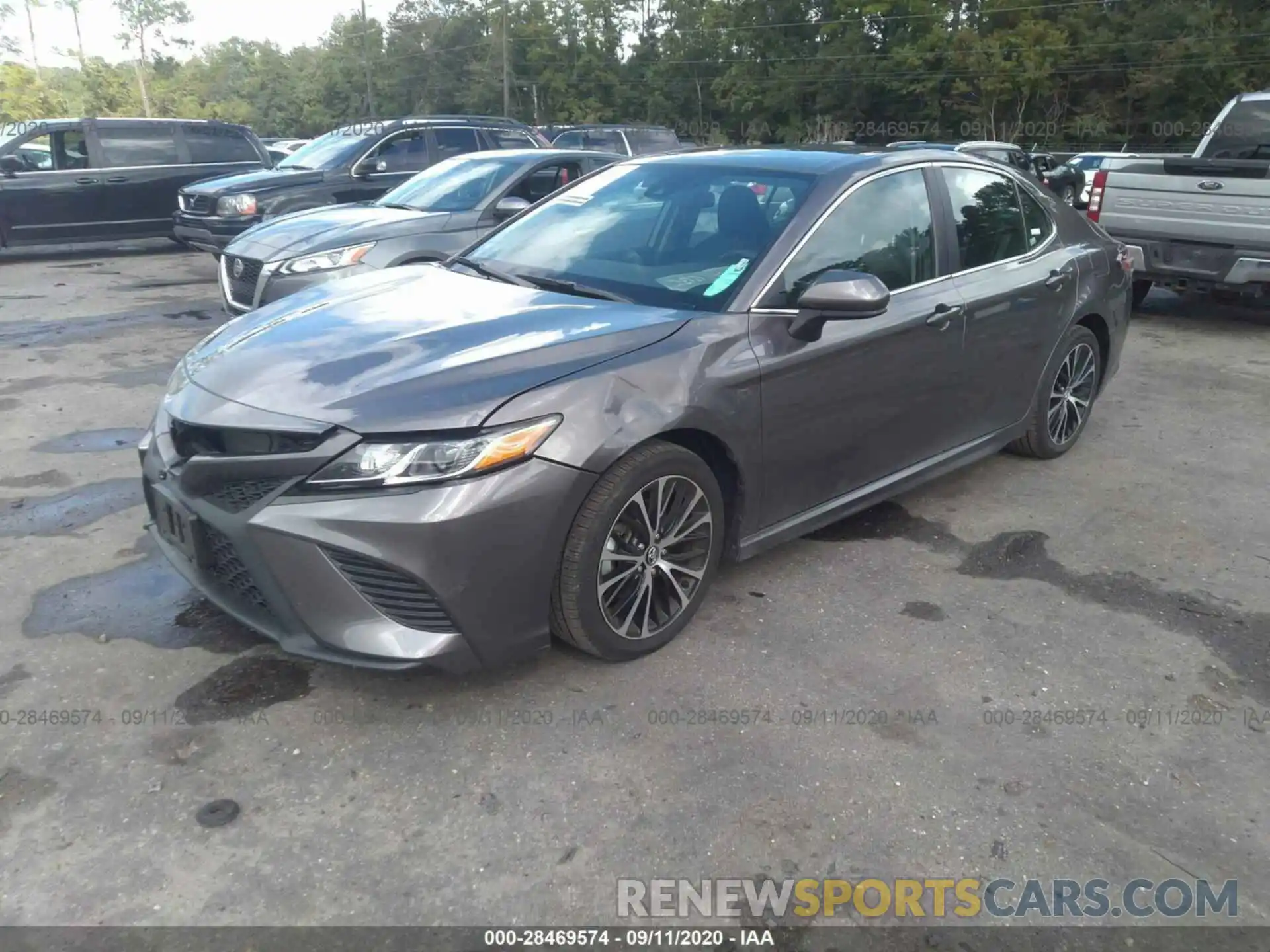 2 Photograph of a damaged car 4T1G11AKXLU910815 TOYOTA CAMRY 2020