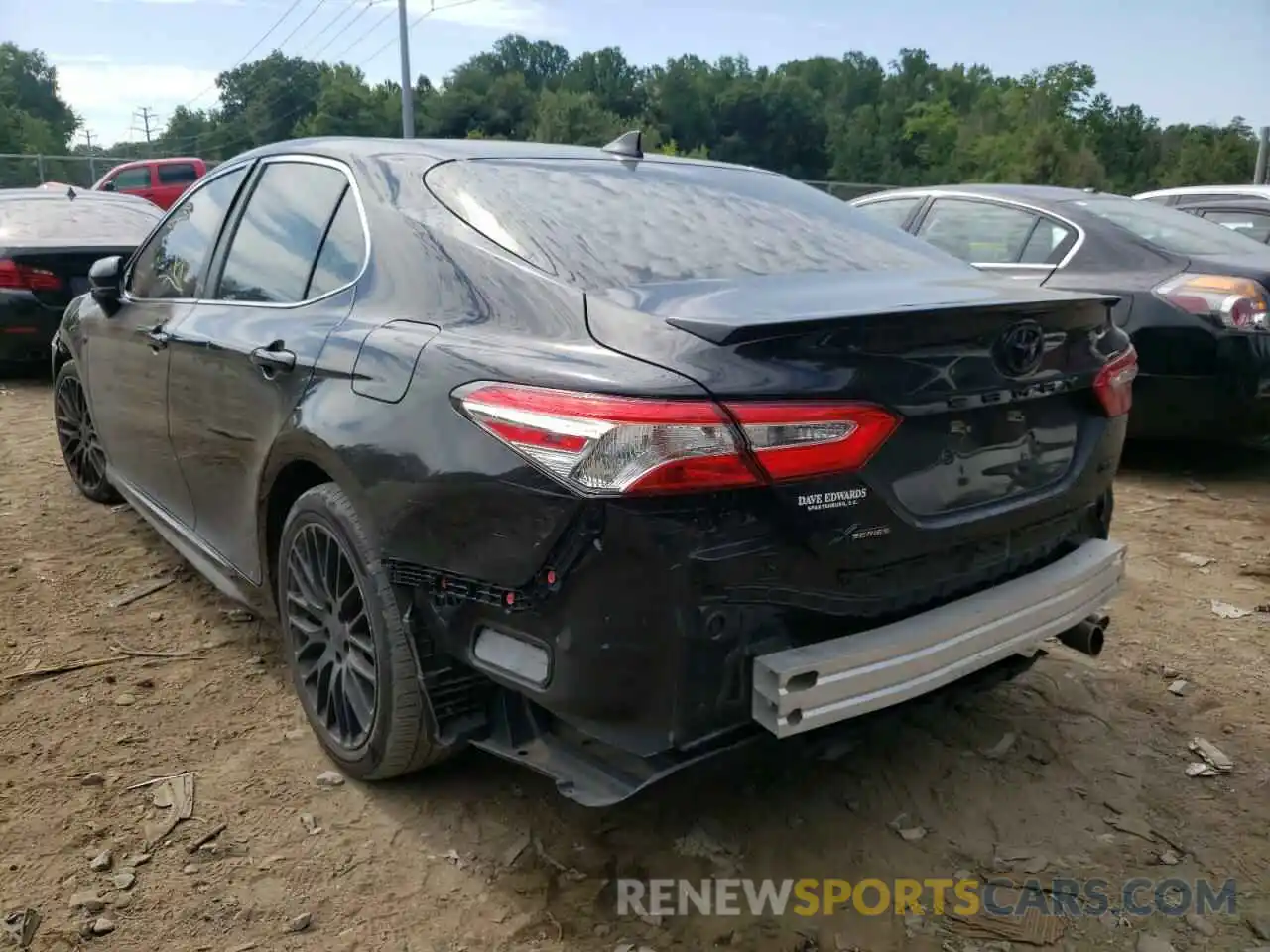 3 Photograph of a damaged car 4T1G11AKXLU911172 TOYOTA CAMRY 2020