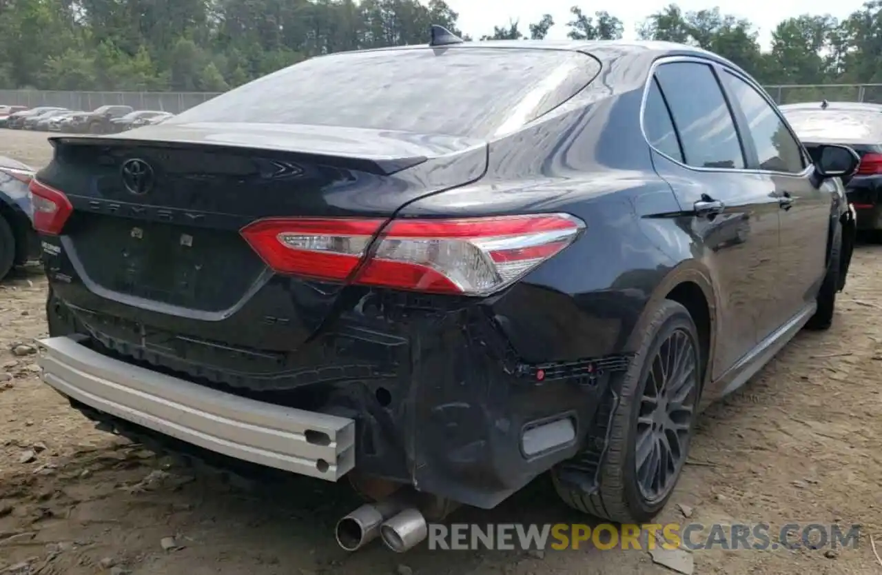 4 Photograph of a damaged car 4T1G11AKXLU911172 TOYOTA CAMRY 2020