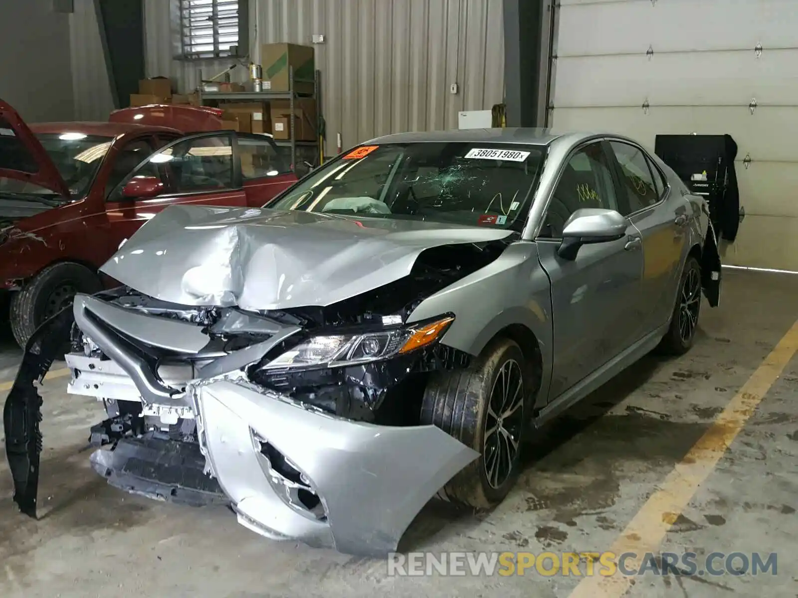 2 Photograph of a damaged car 4T1G11AKXLU911494 TOYOTA CAMRY 2020