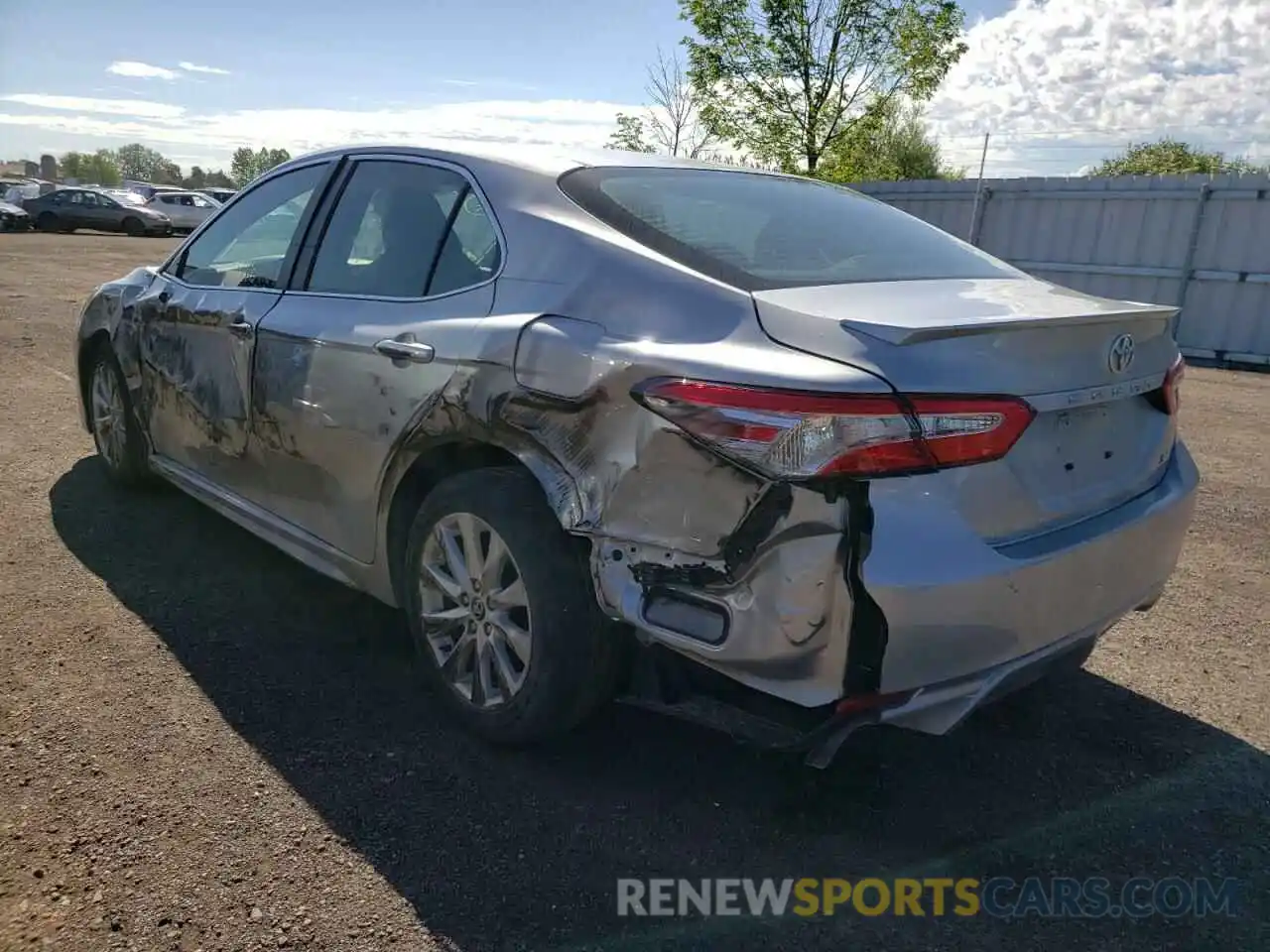 3 Photograph of a damaged car 4T1G11AKXLU914055 TOYOTA CAMRY 2020