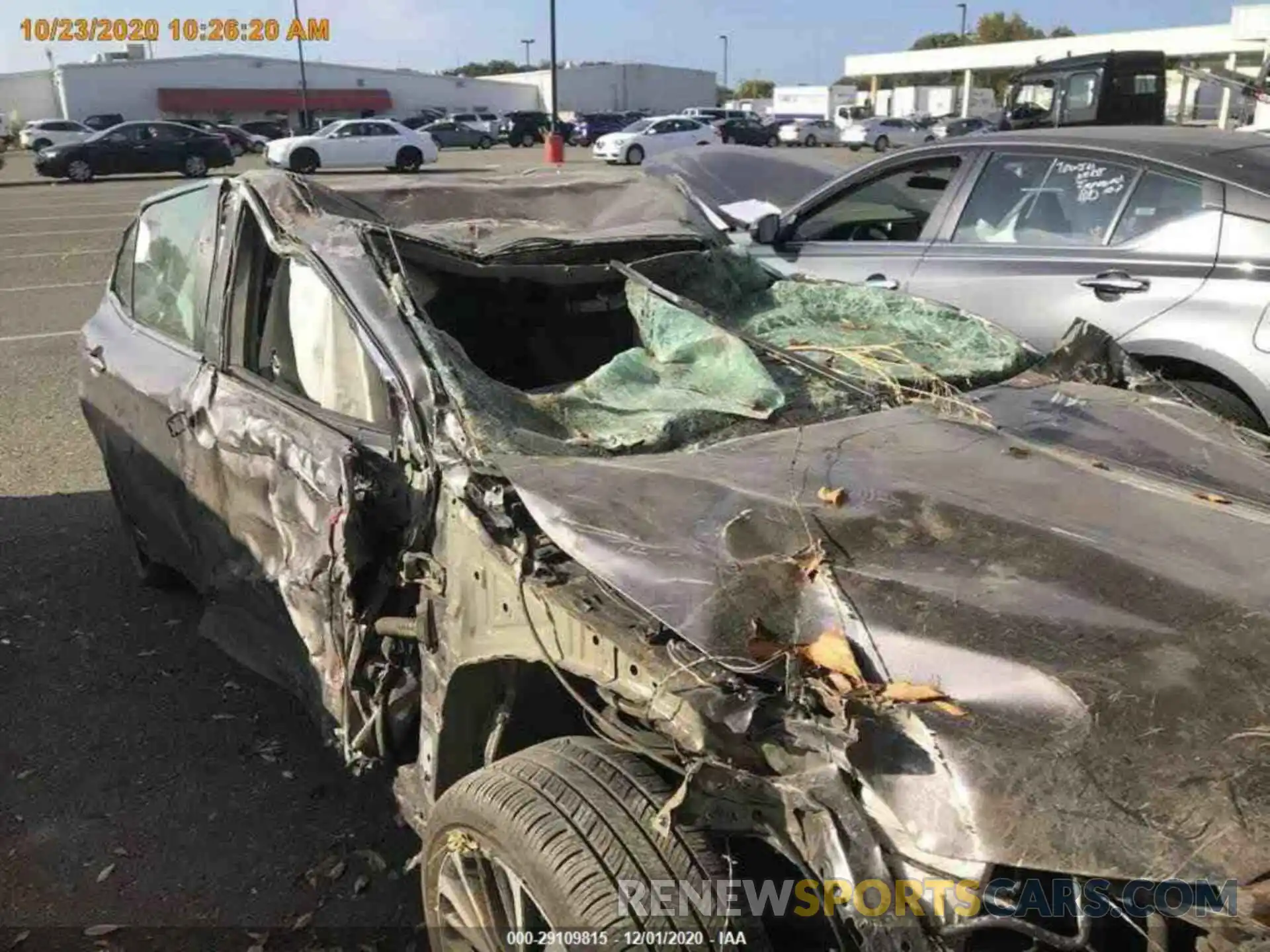 14 Photograph of a damaged car 4T1G11AKXLU915061 TOYOTA CAMRY 2020