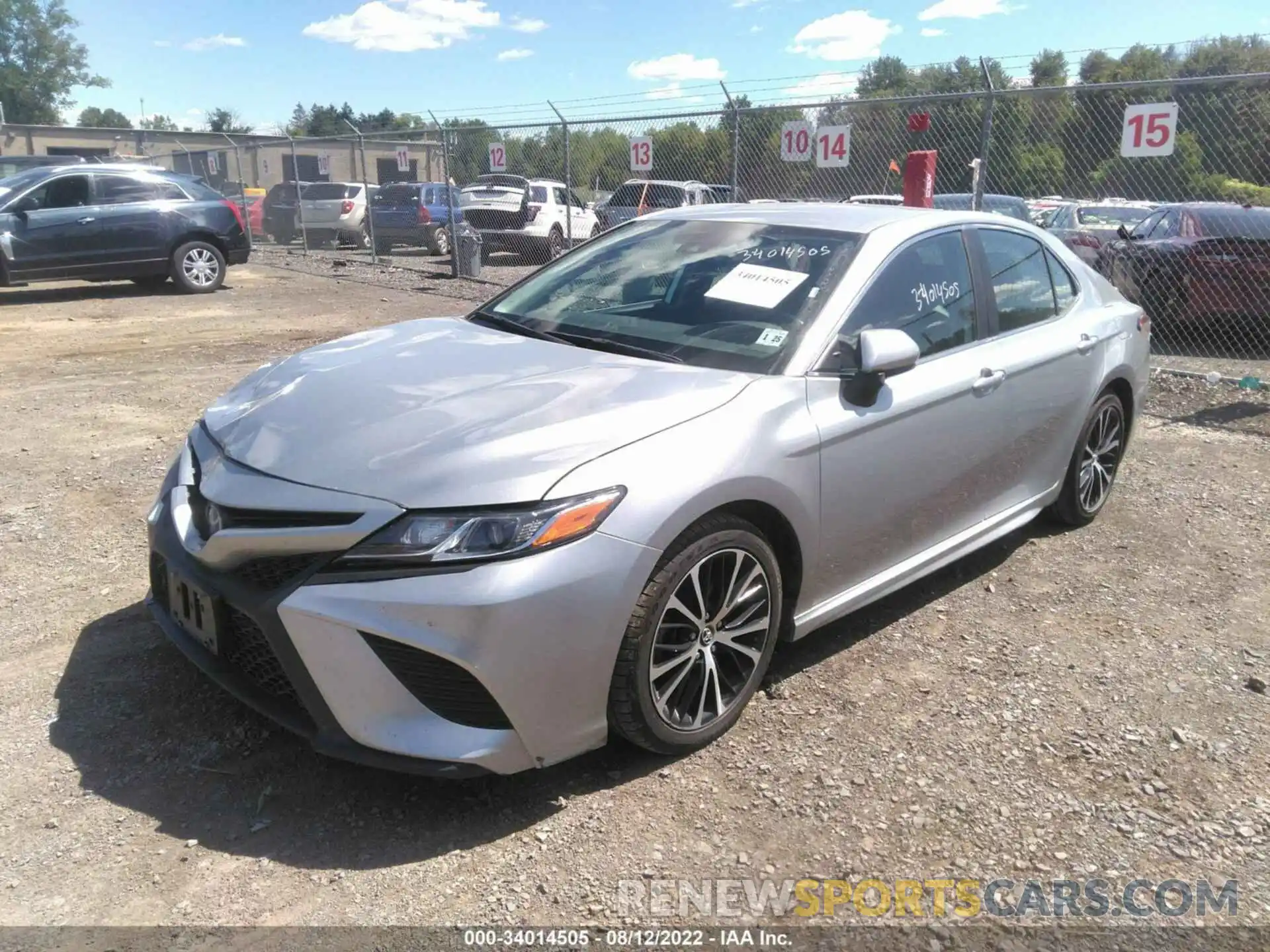 2 Photograph of a damaged car 4T1G11AKXLU926335 TOYOTA CAMRY 2020