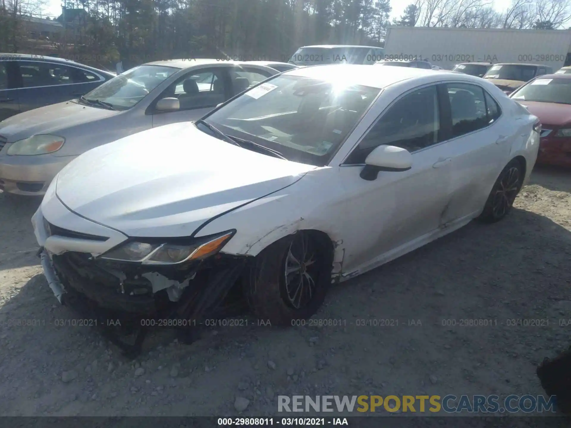 2 Photograph of a damaged car 4T1G11AKXLU926710 TOYOTA CAMRY 2020