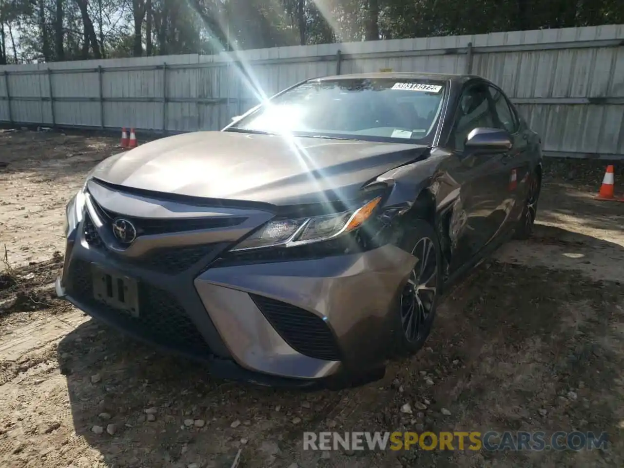 2 Photograph of a damaged car 4T1G11AKXLU931700 TOYOTA CAMRY 2020