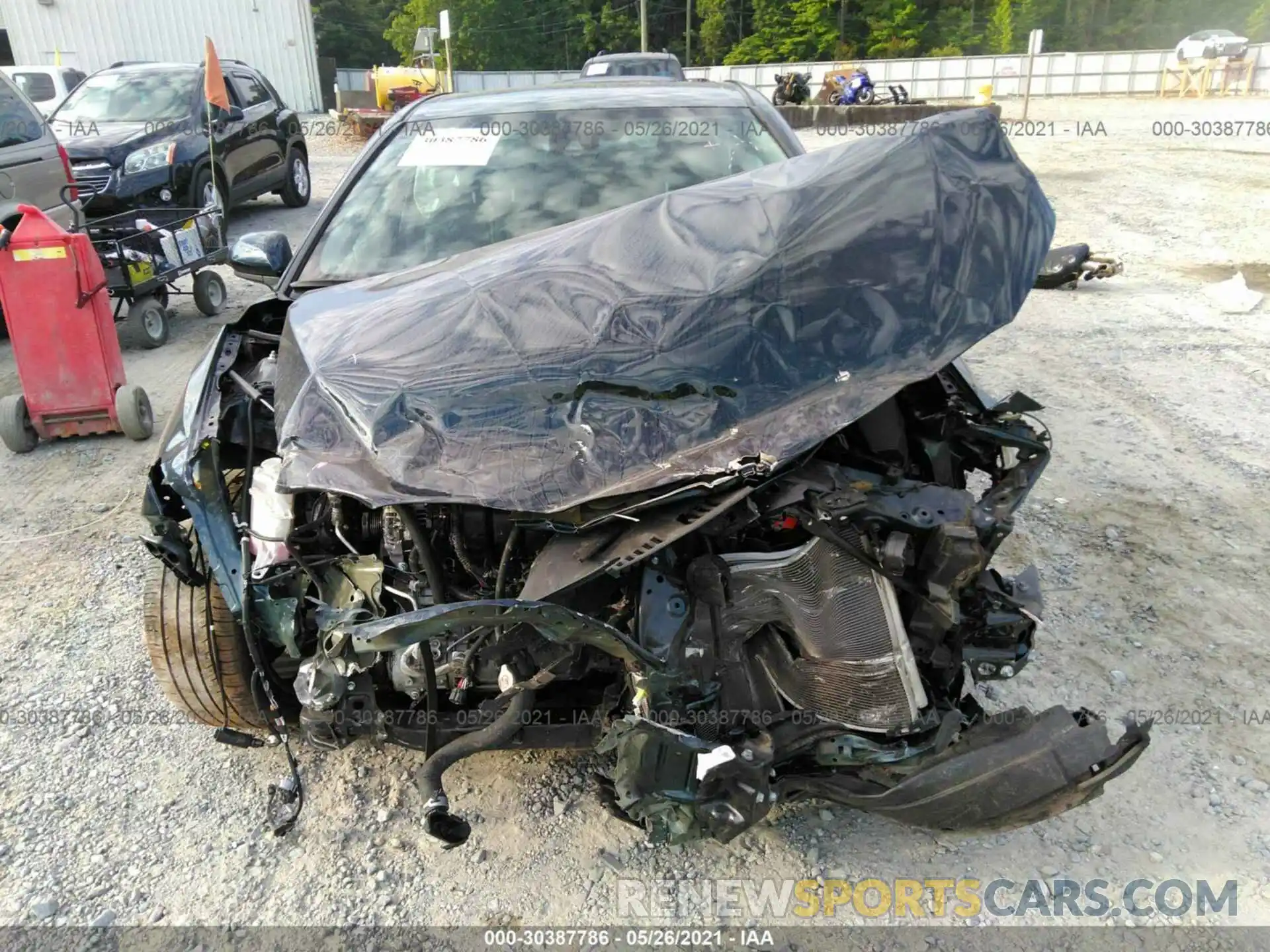 6 Photograph of a damaged car 4T1G11AKXLU939134 TOYOTA CAMRY 2020