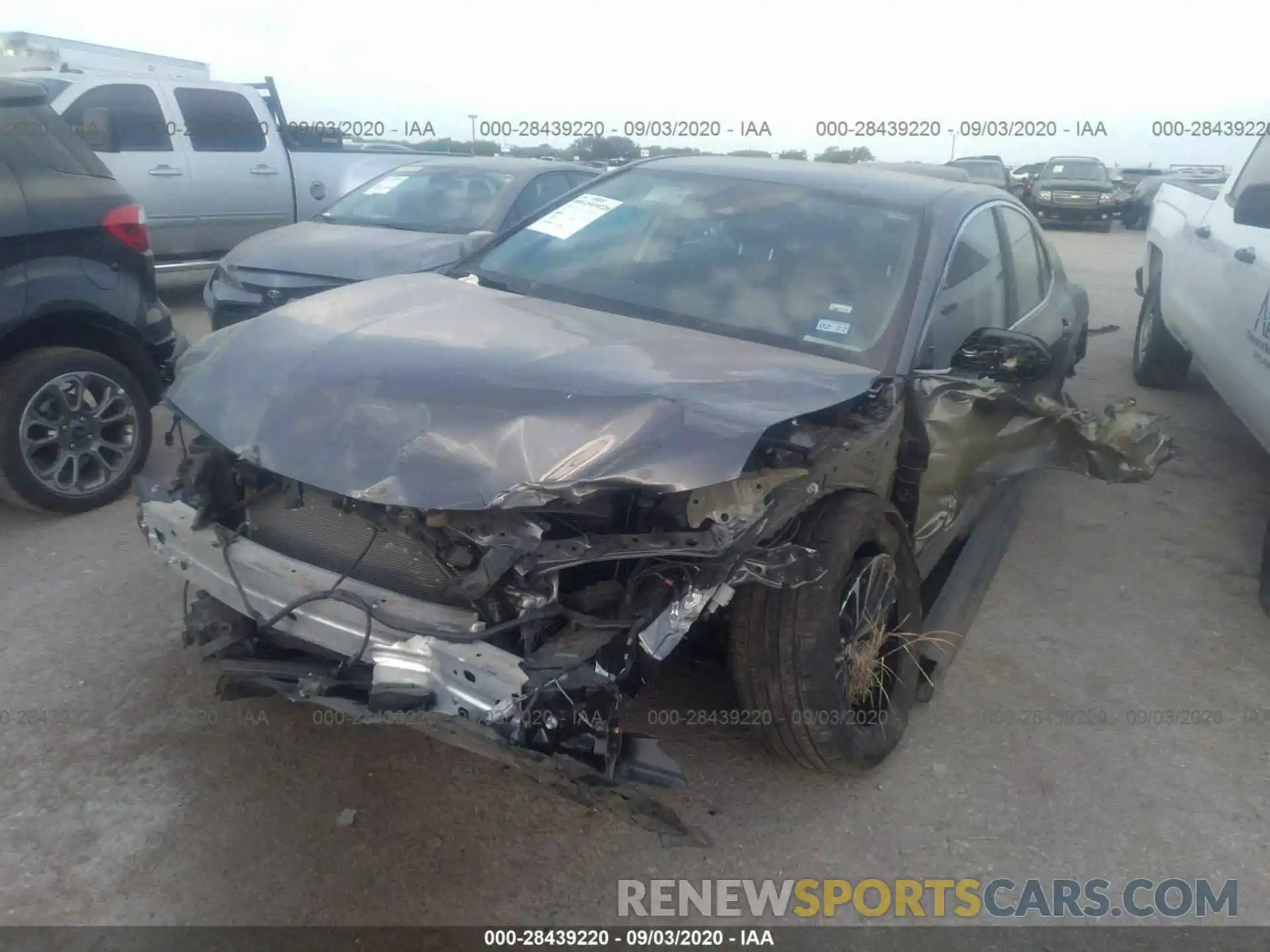 6 Фотография поврежденного автомобиля 4T1G11AKXLU943958 TOYOTA CAMRY 2020