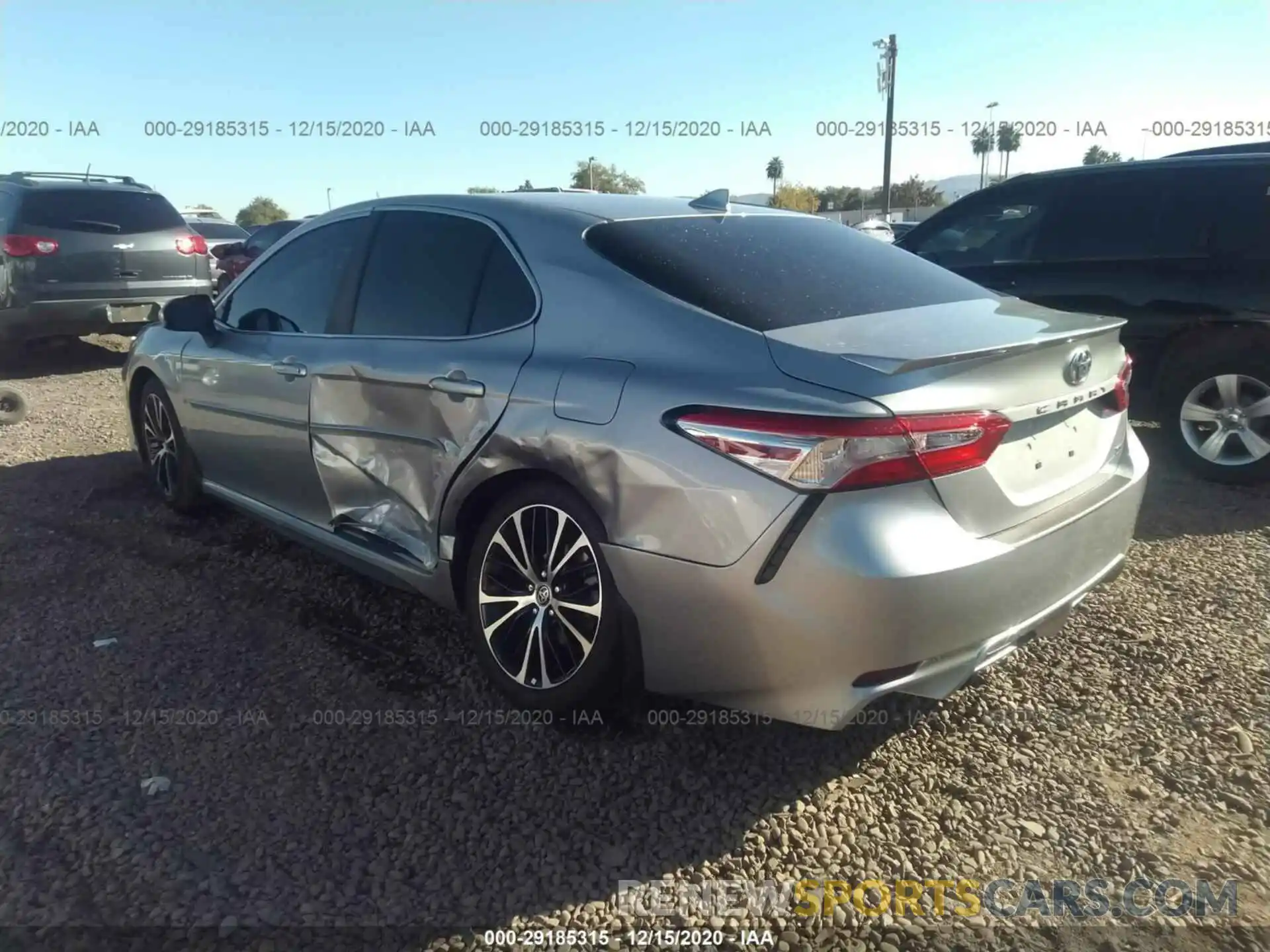 3 Photograph of a damaged car 4T1G11AKXLU955592 TOYOTA CAMRY 2020