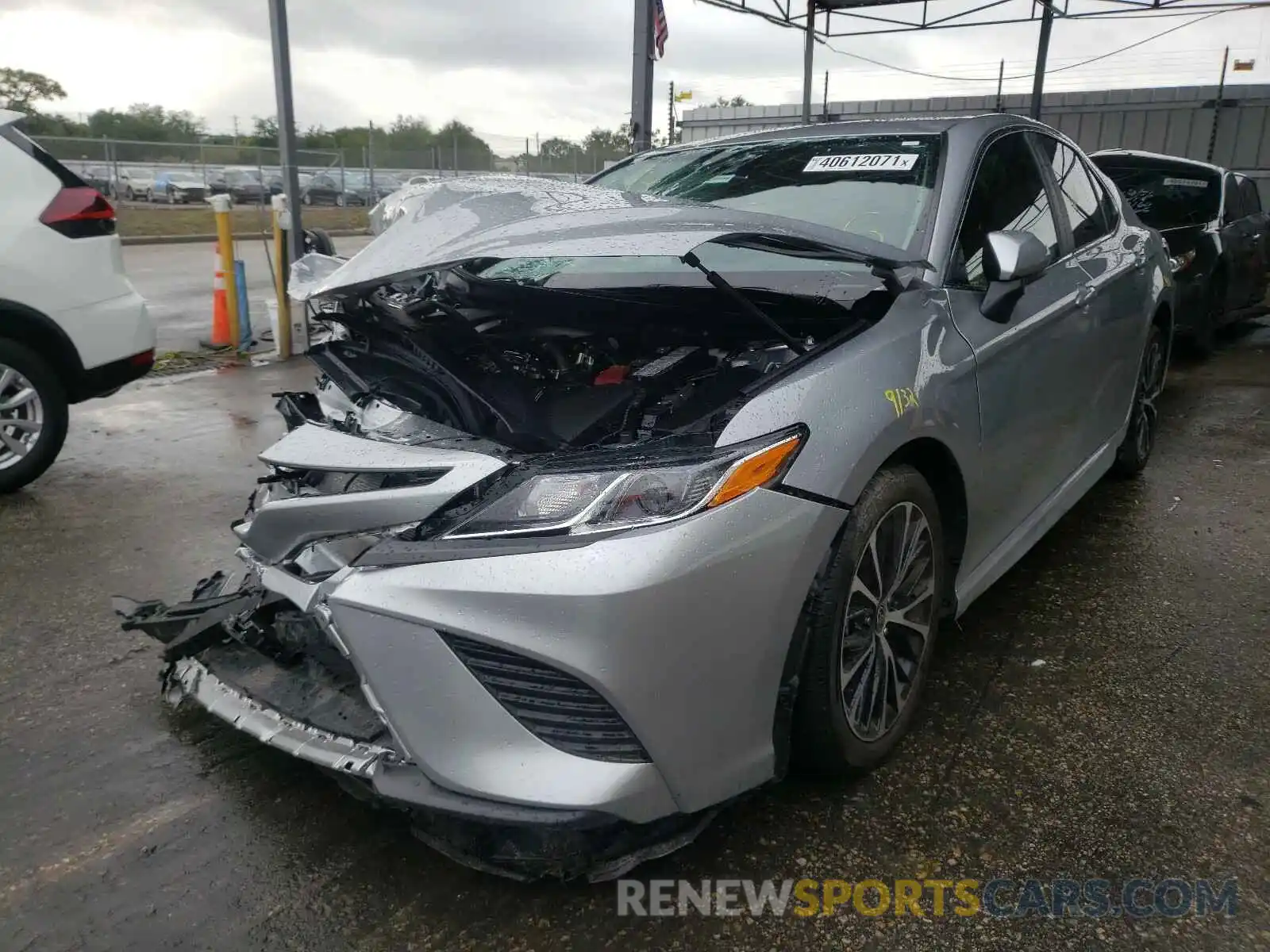 2 Photograph of a damaged car 4T1G11AKXLU961473 TOYOTA CAMRY 2020