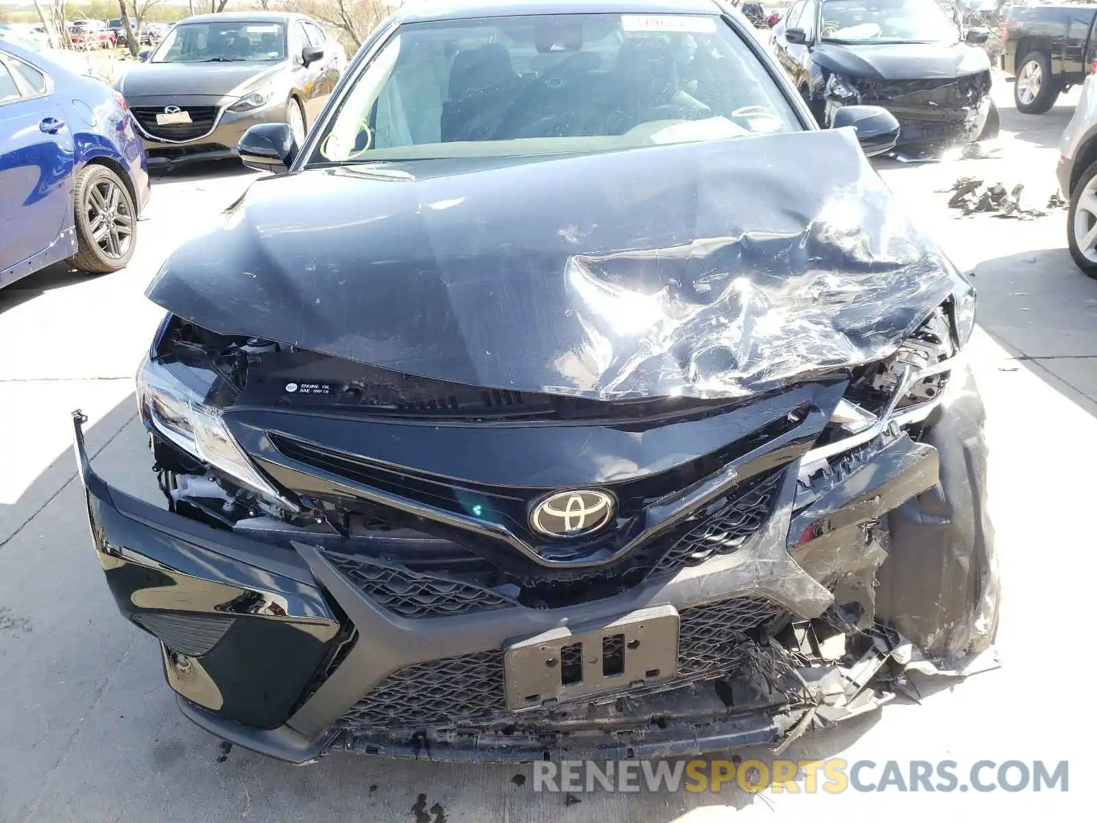 9 Photograph of a damaged car 4T1G11AKXLU963000 TOYOTA CAMRY 2020