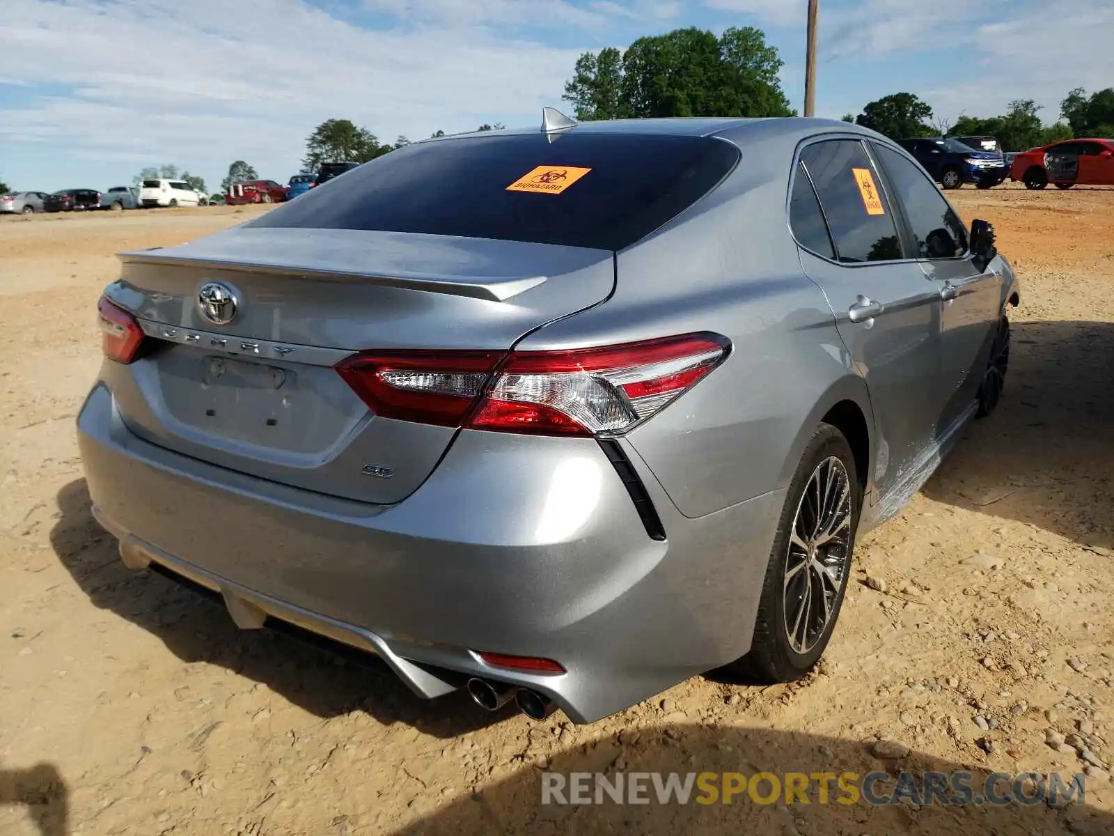 4 Photograph of a damaged car 4T1G11AKXLU967225 TOYOTA CAMRY 2020