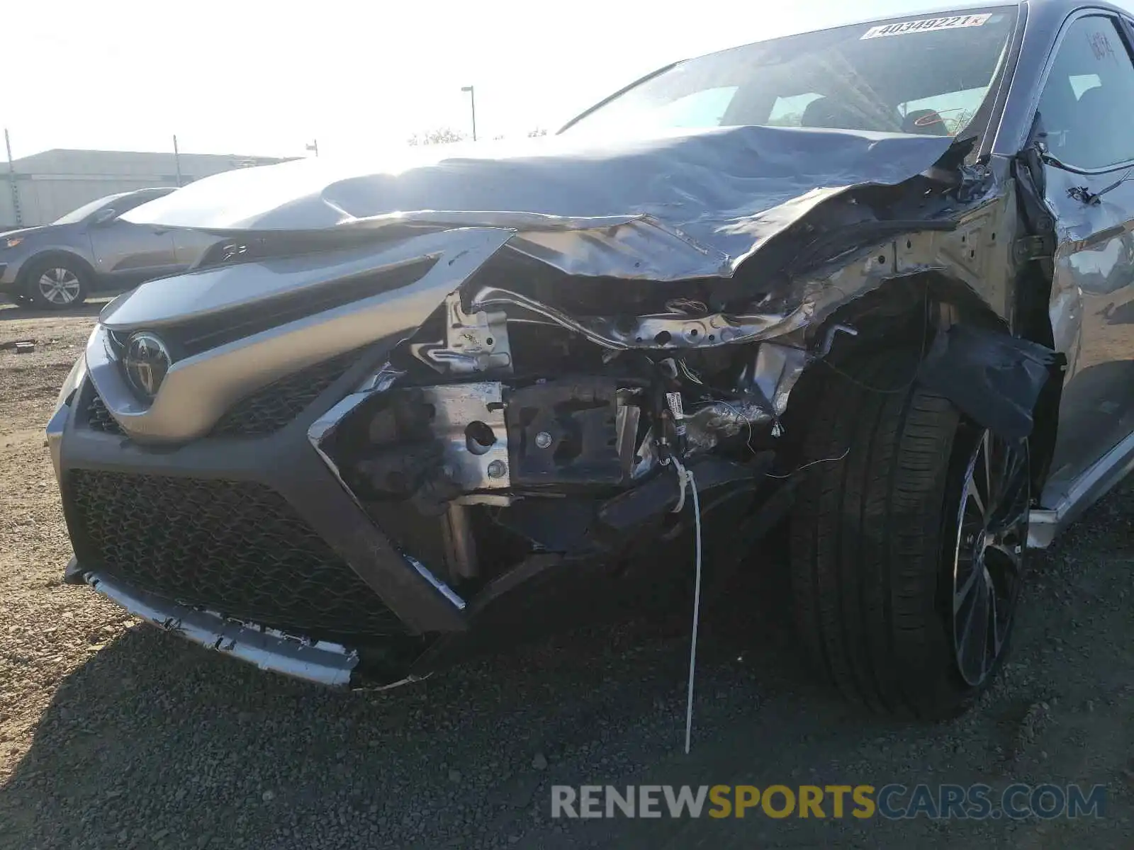 9 Photograph of a damaged car 4T1G11AKXLU971727 TOYOTA CAMRY 2020