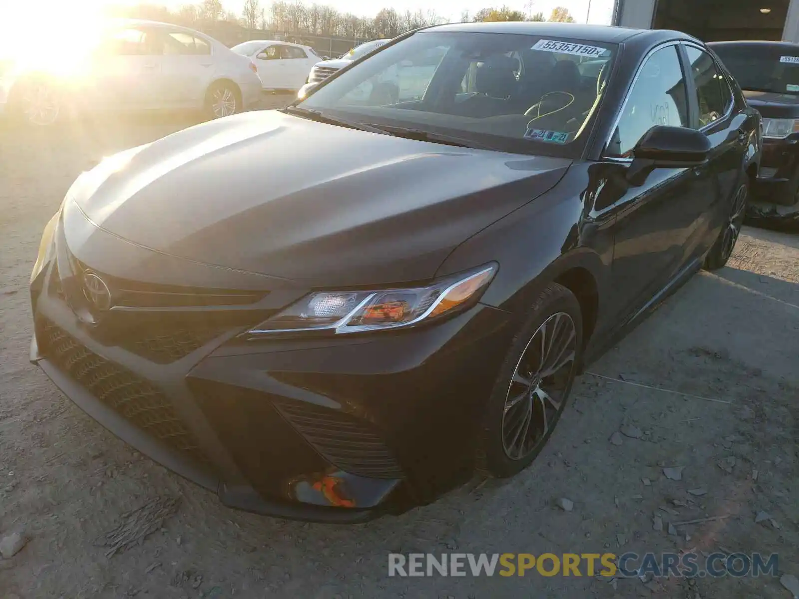 2 Photograph of a damaged car 4T1G11AKXLU972277 TOYOTA CAMRY 2020