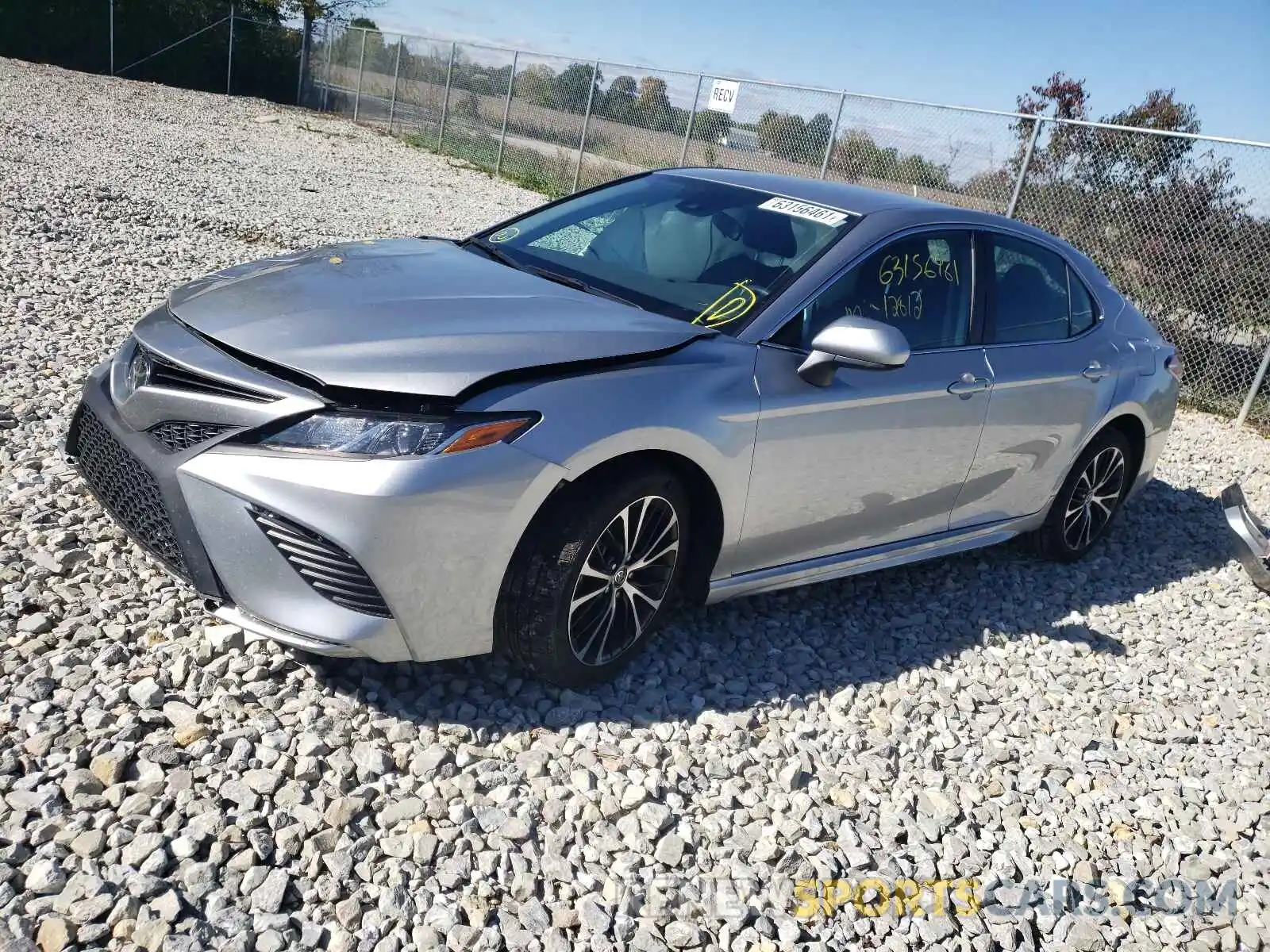 2 Photograph of a damaged car 4T1G11AKXLU973252 TOYOTA CAMRY 2020