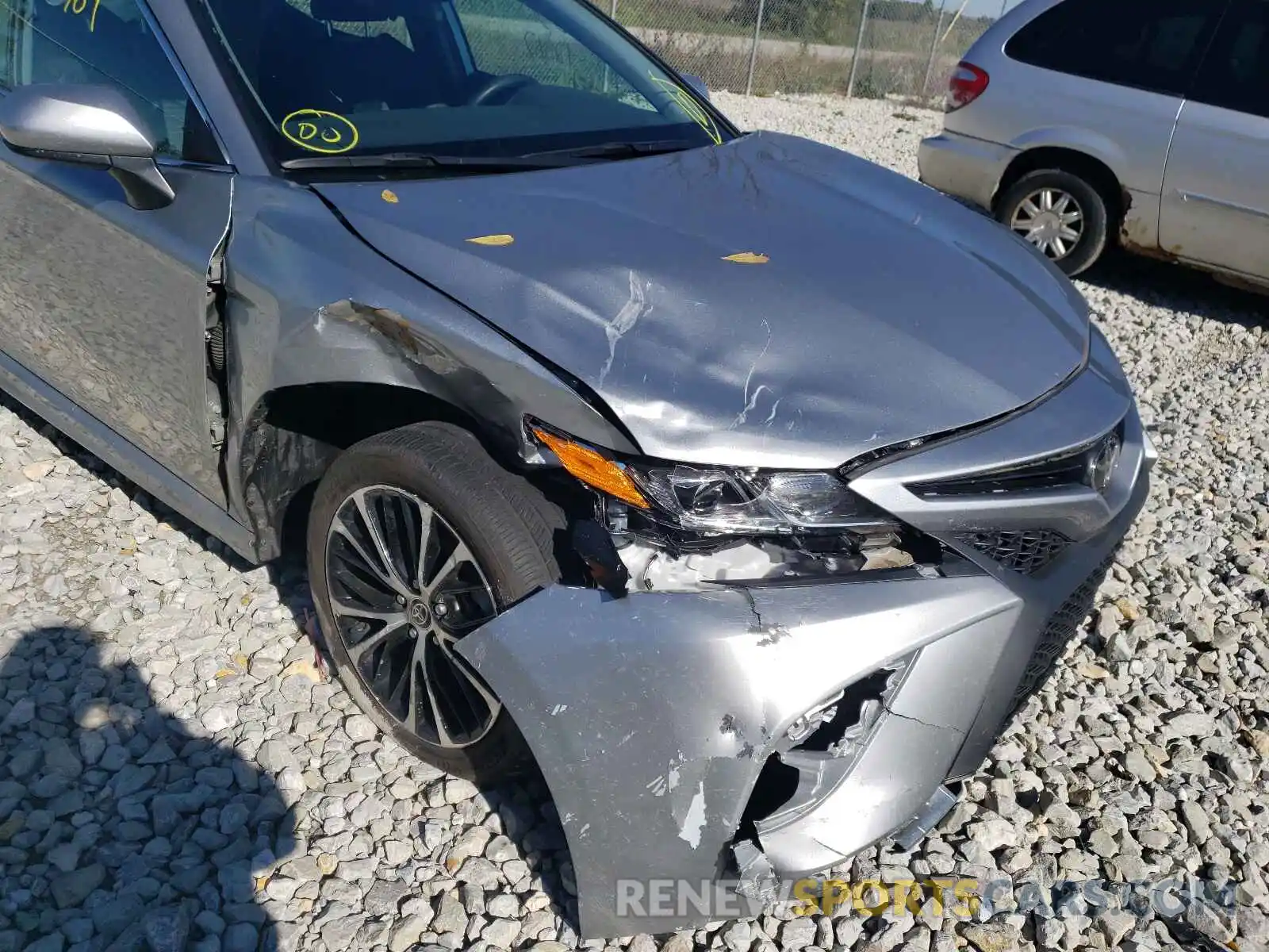 9 Photograph of a damaged car 4T1G11AKXLU973252 TOYOTA CAMRY 2020