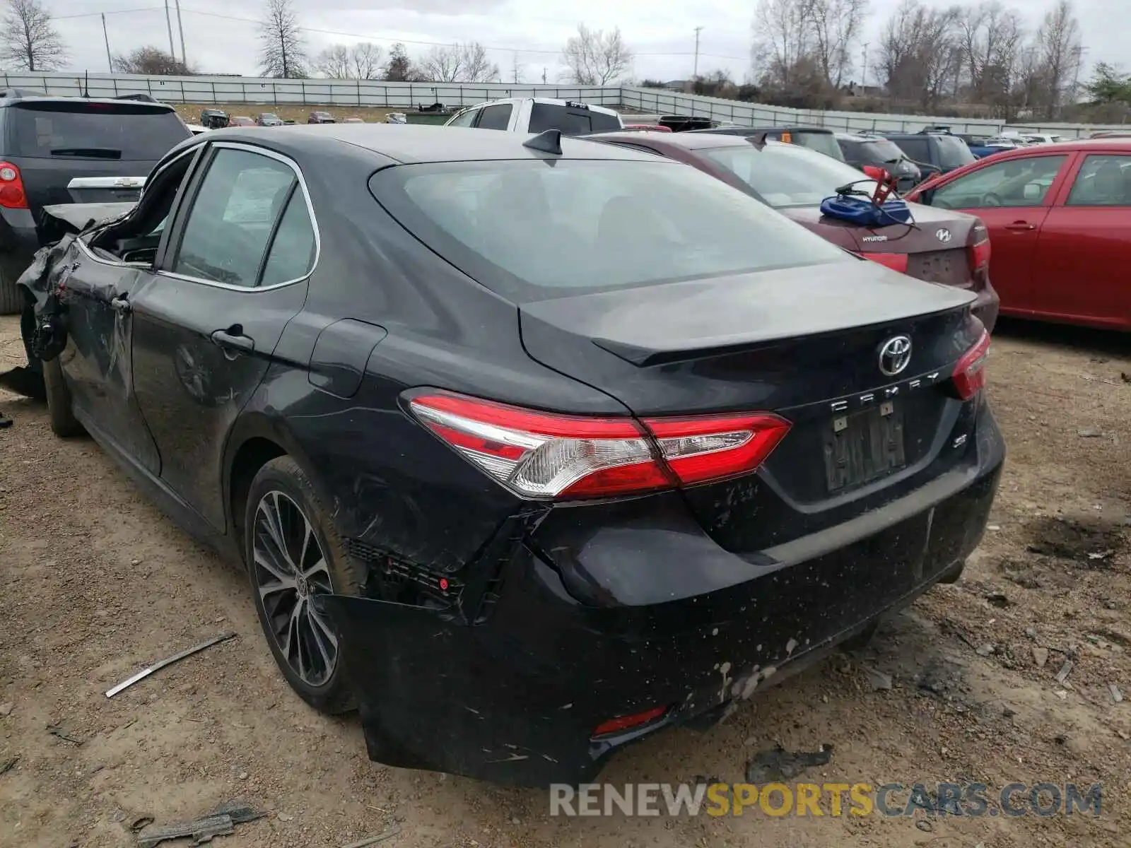 3 Photograph of a damaged car 4T1G11AKXLU973803 TOYOTA CAMRY 2020