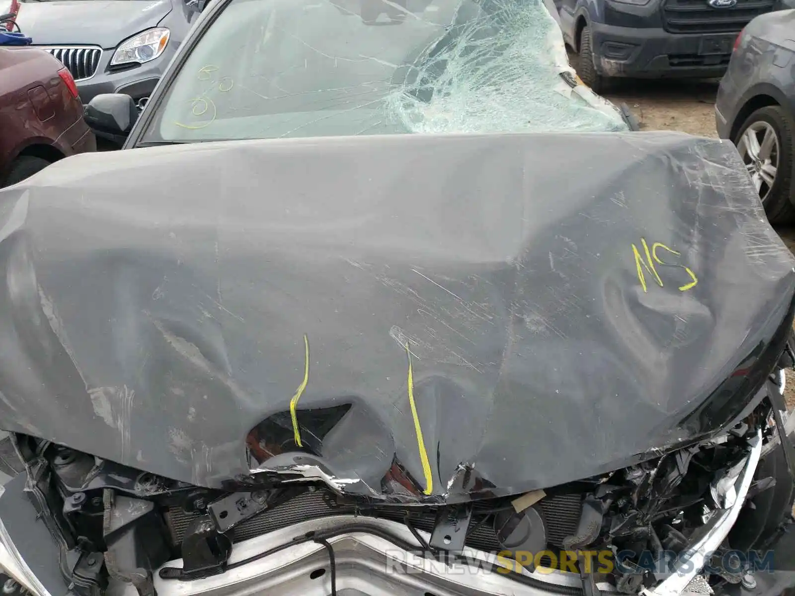 7 Photograph of a damaged car 4T1G11AKXLU973803 TOYOTA CAMRY 2020