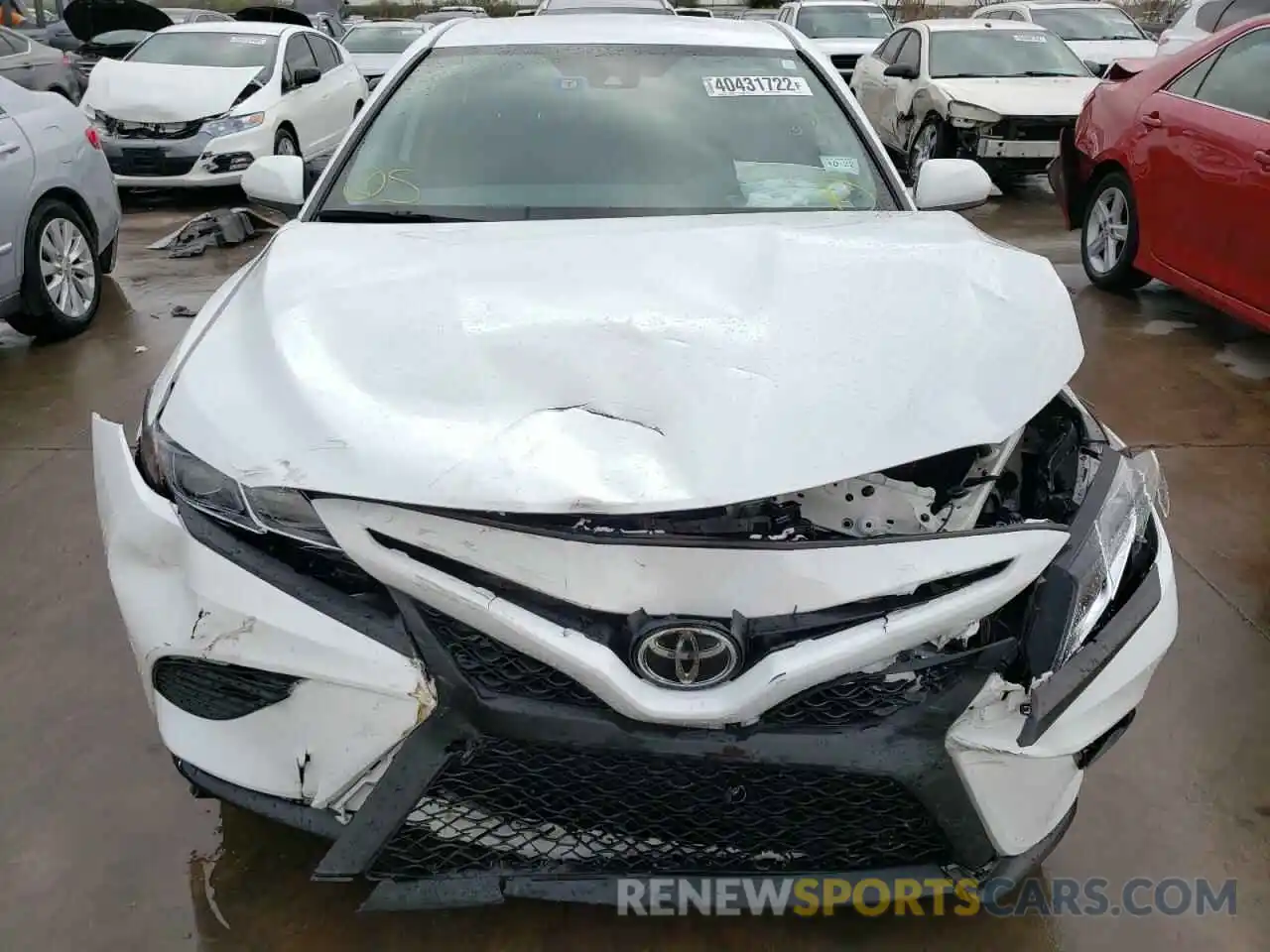 9 Photograph of a damaged car 4T1G11AKXLU998149 TOYOTA CAMRY 2020