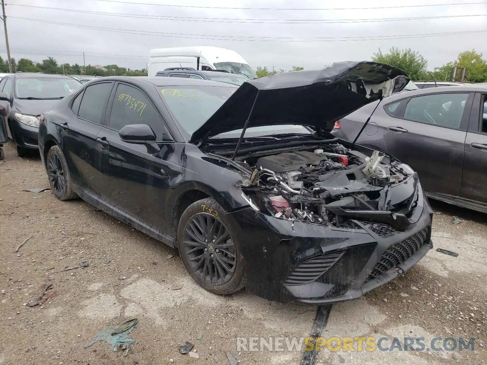 1 Photograph of a damaged car 4T1G11BK0LU002646 TOYOTA CAMRY 2020