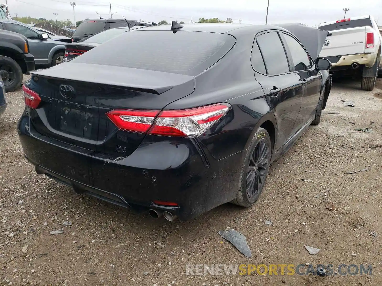 4 Photograph of a damaged car 4T1G11BK0LU002646 TOYOTA CAMRY 2020