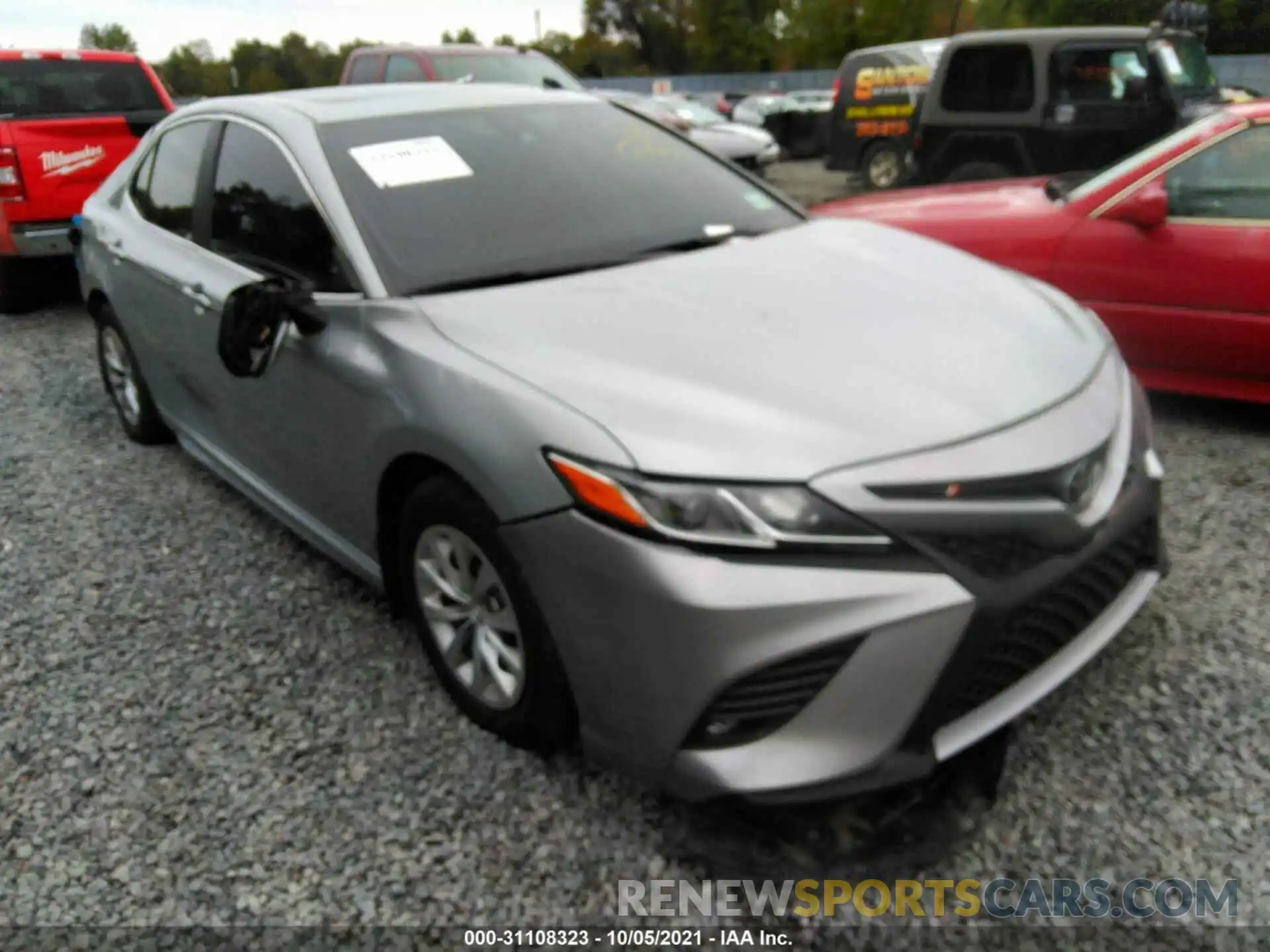 1 Photograph of a damaged car 4T1G11BK1LU003028 TOYOTA CAMRY 2020