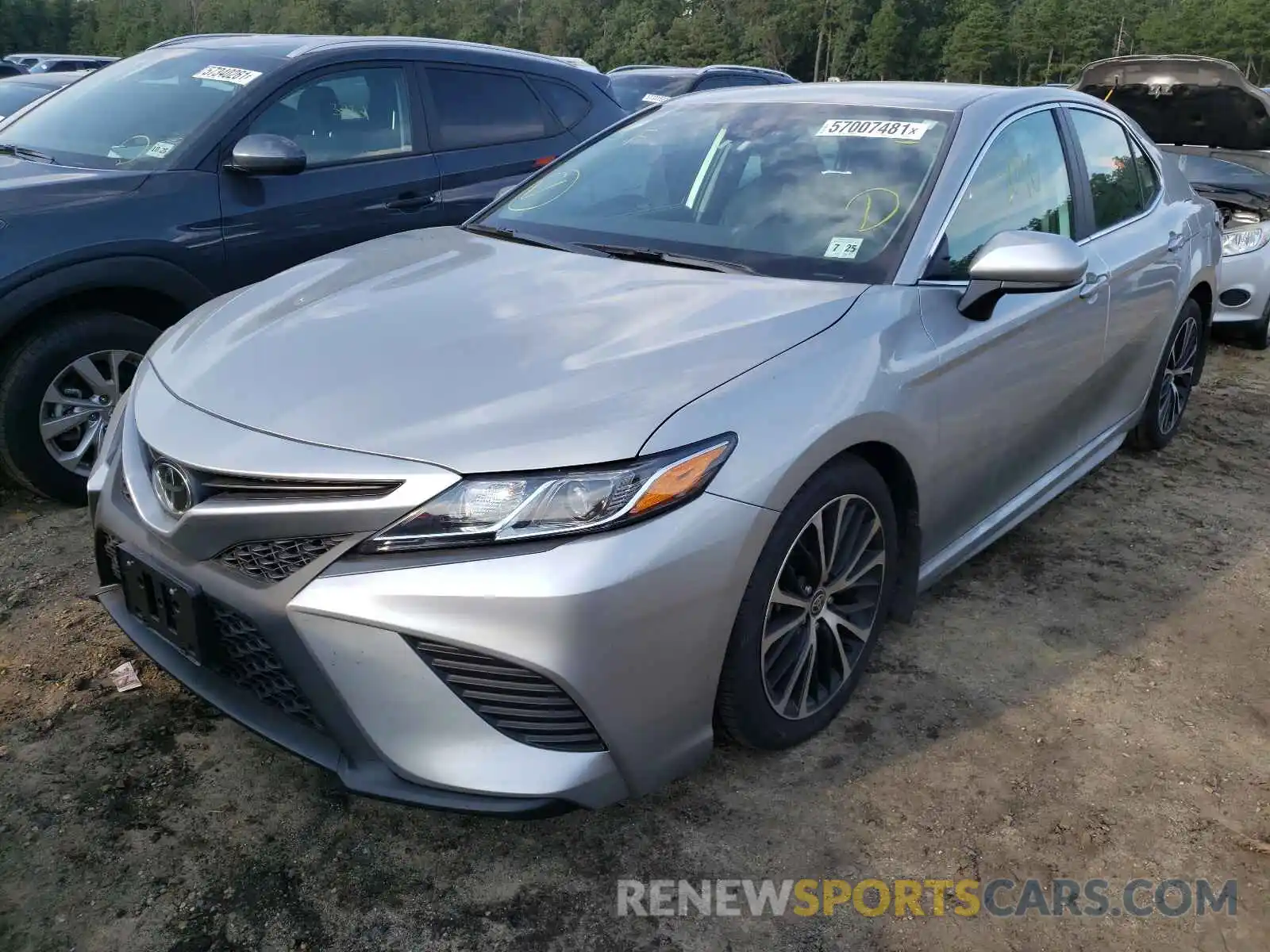 2 Photograph of a damaged car 4T1G11BK1LU003840 TOYOTA CAMRY 2020