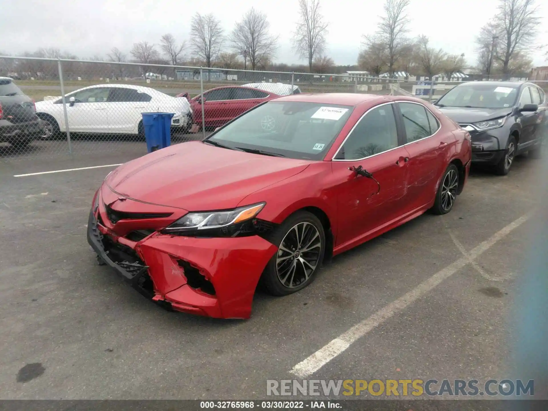 2 Photograph of a damaged car 4T1G11BK1LU008911 TOYOTA CAMRY 2020