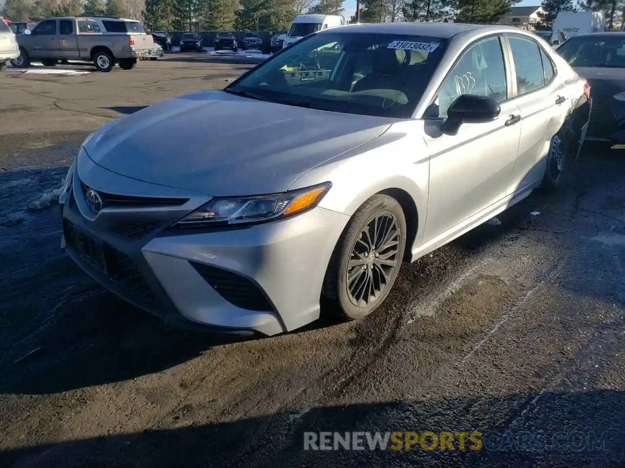 2 Photograph of a damaged car 4T1G11BK1LU008942 TOYOTA CAMRY 2020