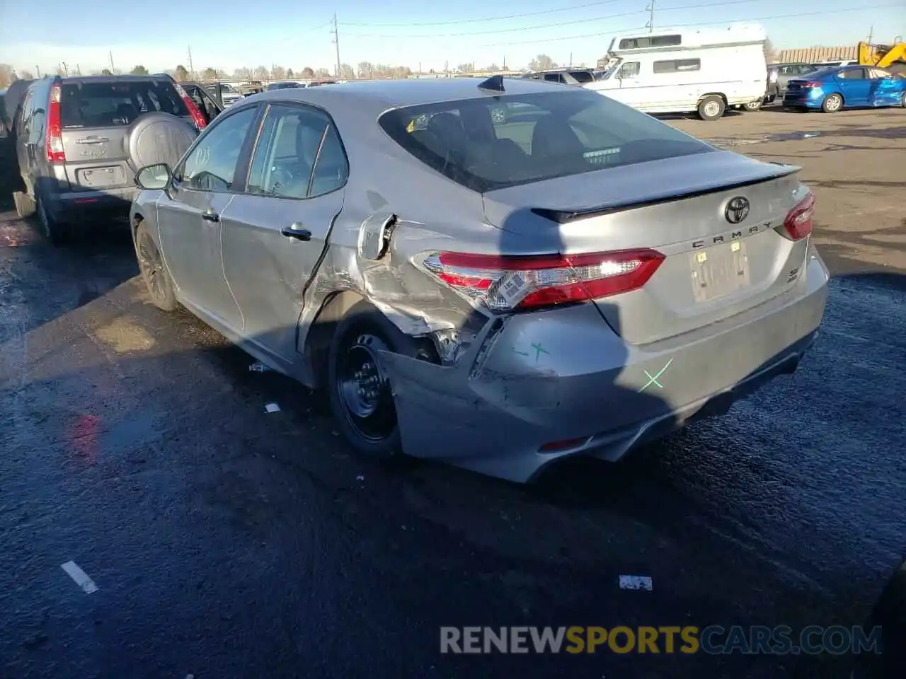 3 Photograph of a damaged car 4T1G11BK1LU008942 TOYOTA CAMRY 2020