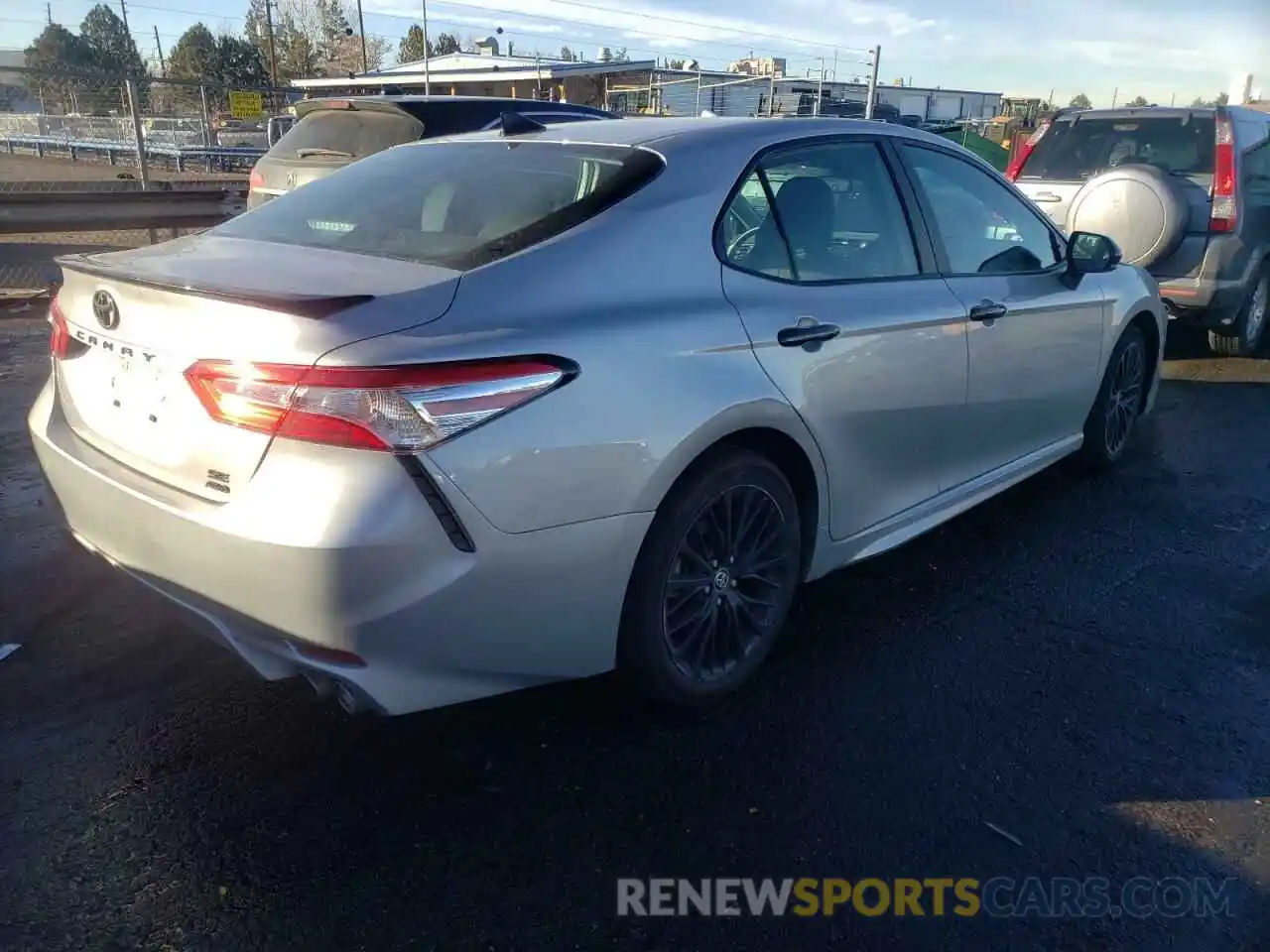 4 Photograph of a damaged car 4T1G11BK1LU008942 TOYOTA CAMRY 2020