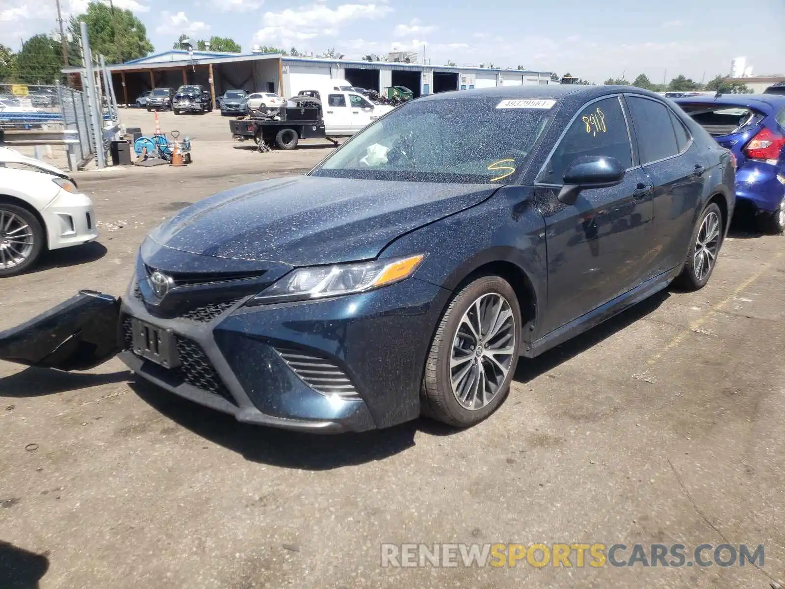 2 Photograph of a damaged car 4T1G11BK1LU009864 TOYOTA CAMRY 2020