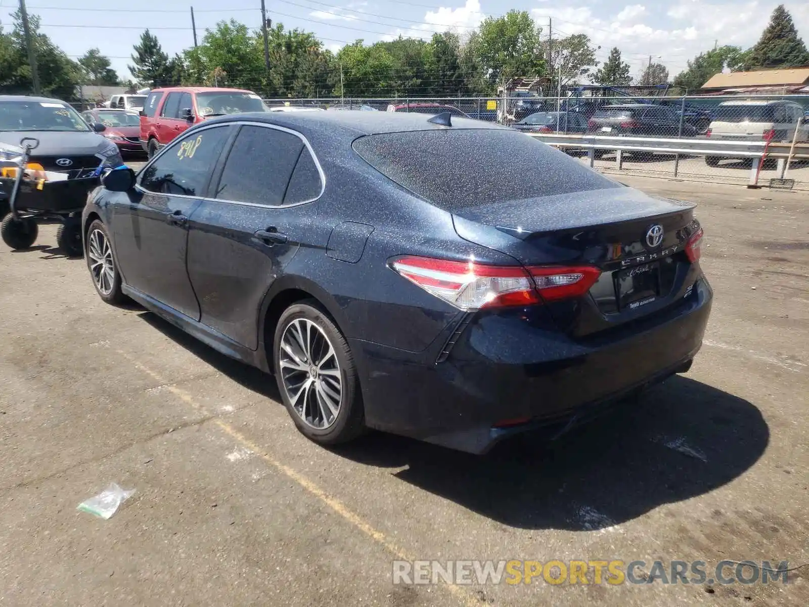 3 Photograph of a damaged car 4T1G11BK1LU009864 TOYOTA CAMRY 2020