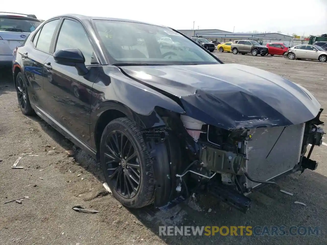 1 Photograph of a damaged car 4T1G11BK1LU010402 TOYOTA CAMRY 2020