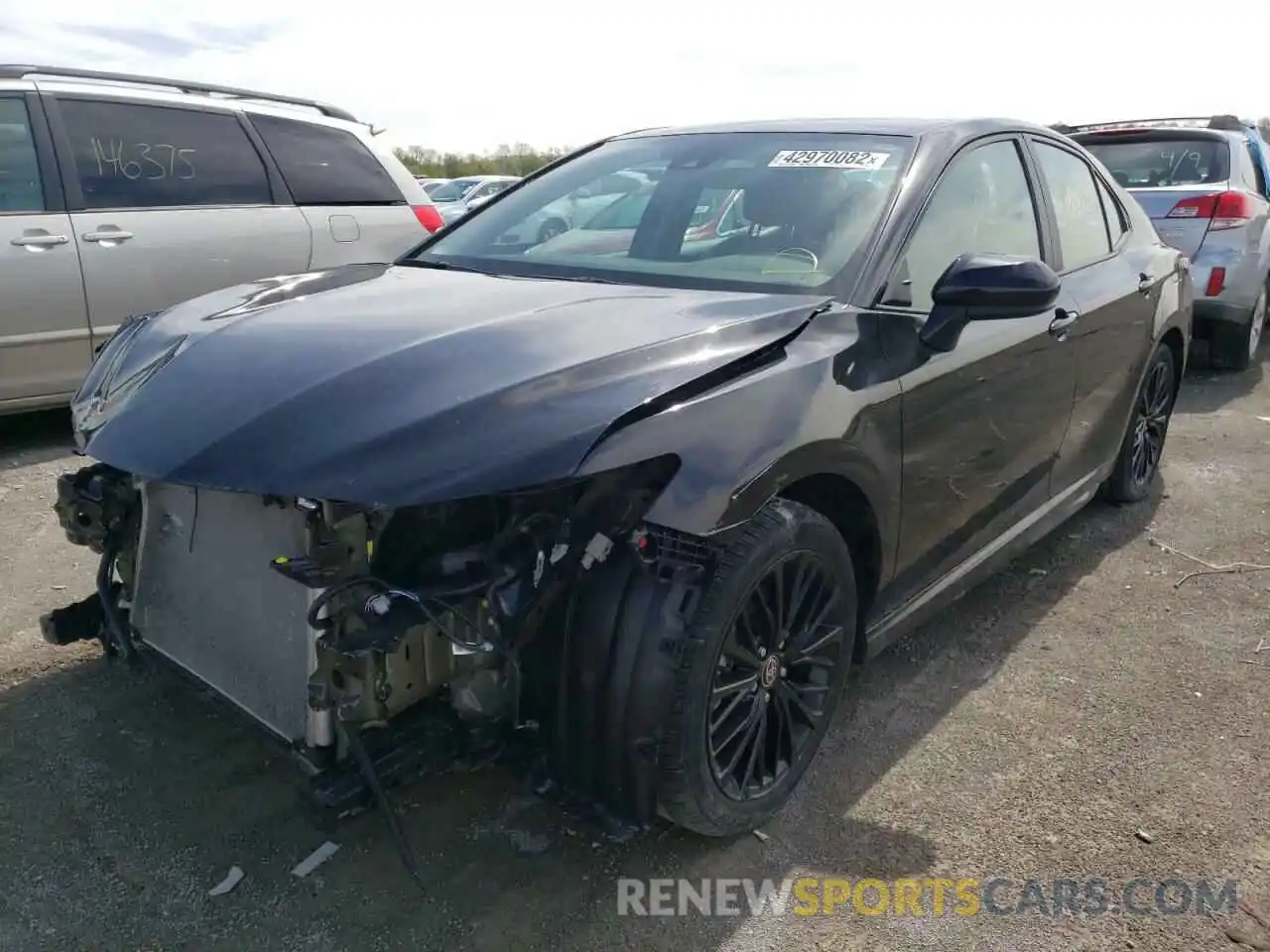 2 Photograph of a damaged car 4T1G11BK1LU010402 TOYOTA CAMRY 2020