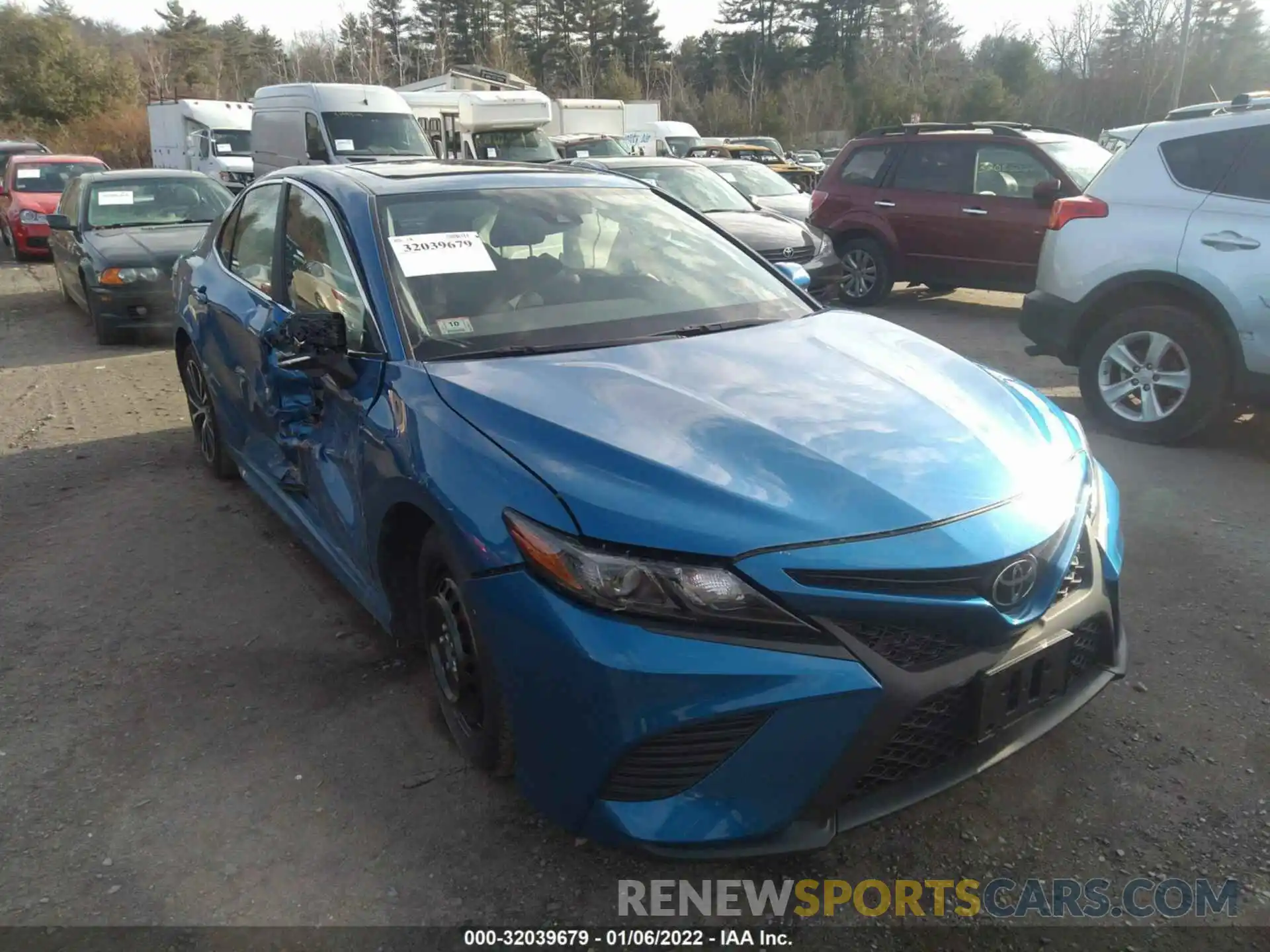 1 Photograph of a damaged car 4T1G11BK1LU011887 TOYOTA CAMRY 2020